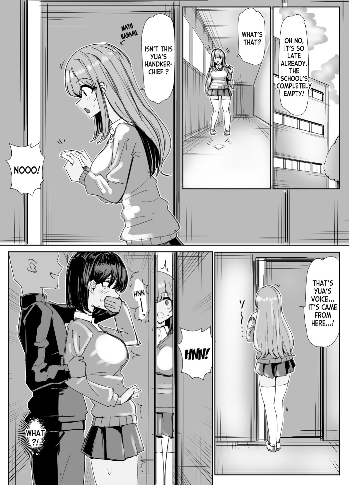 [tsuniverse (Yuniba)] Two Guys Possession TSF Manga 8P (Fantia) [desudesu]