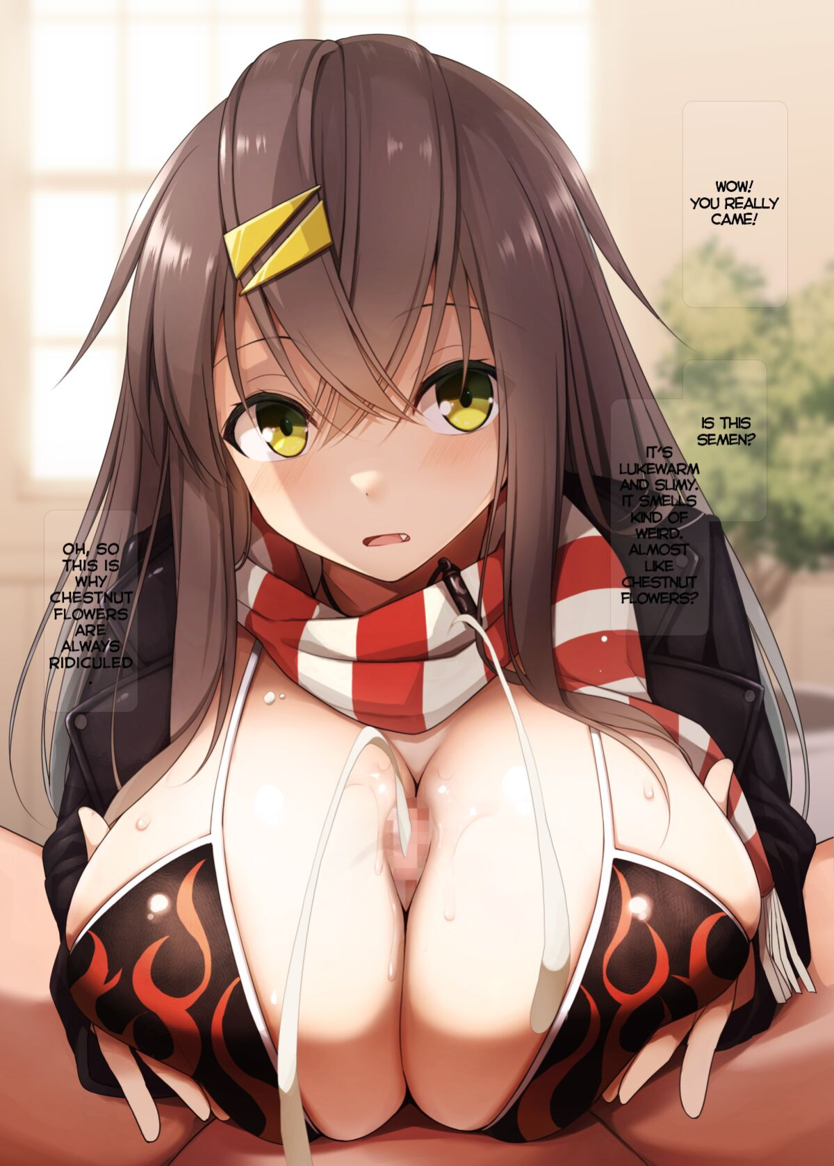 [Kurikara] Utagane Kotoba cheers you up with her boobs! (Venus Eleven Vivid!)