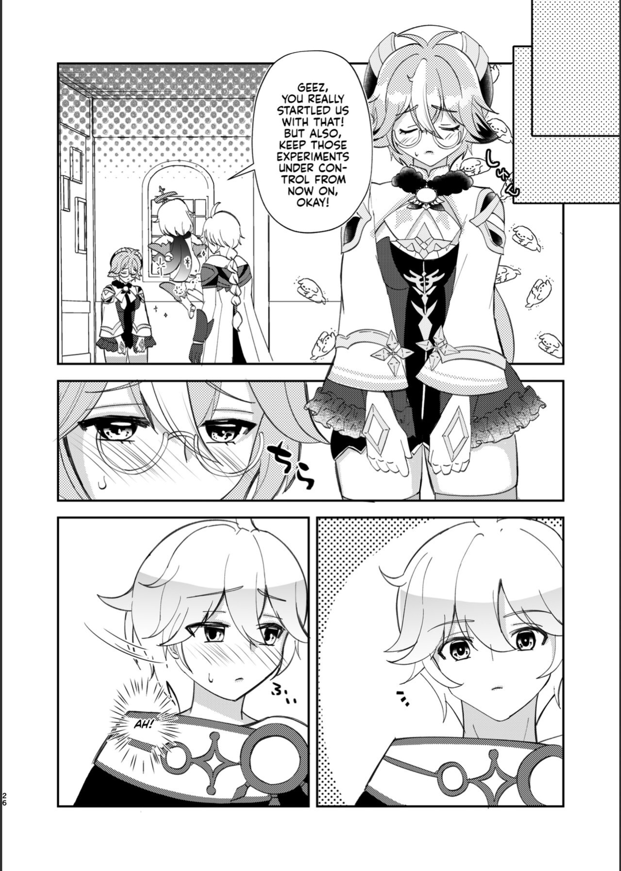 (C101) [Romantic London (Naohisa)] Jouai Renseijutsu | Affection Alchemy (Genshin Impact) [Kyuume]