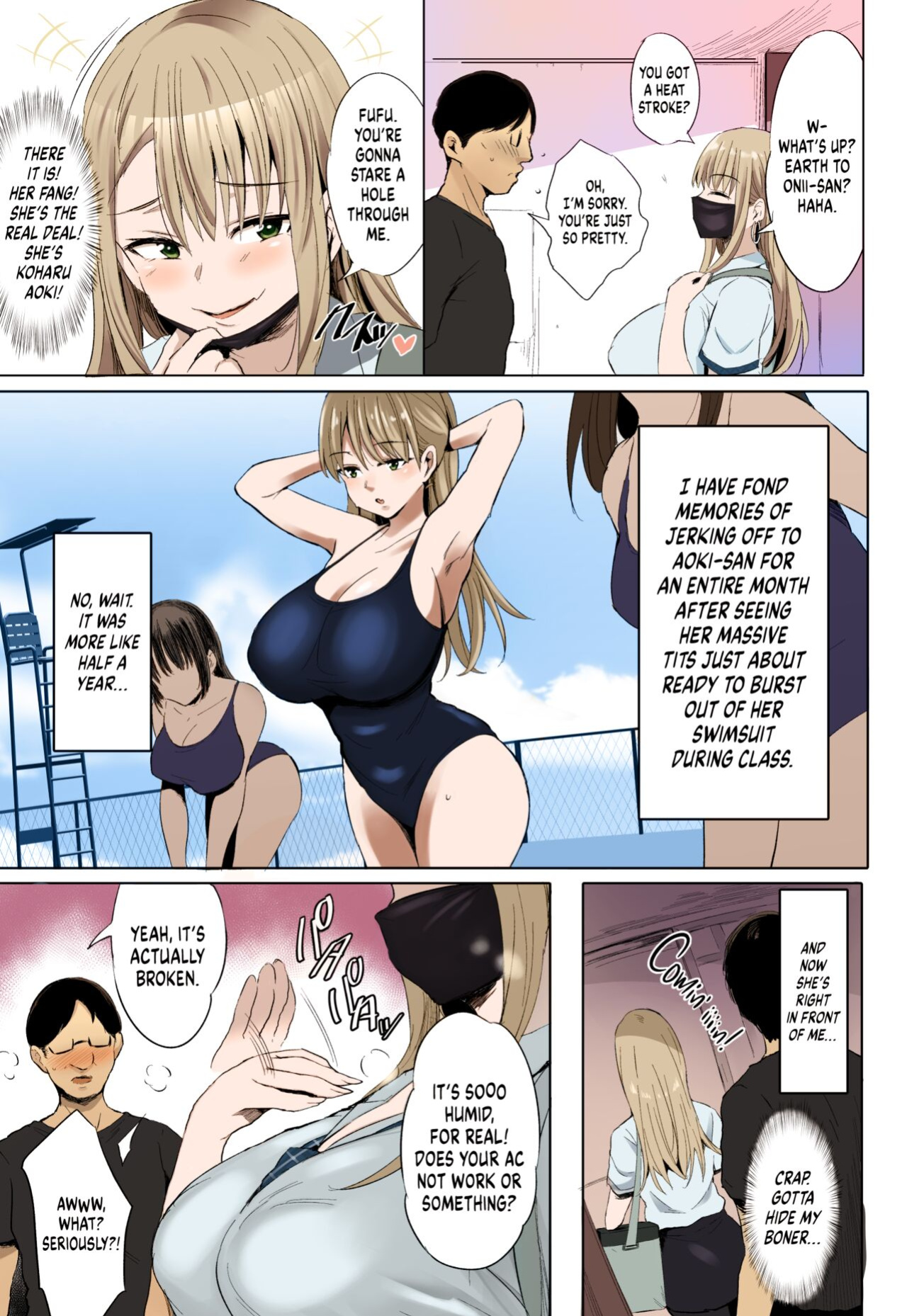 [Jack to Nicholson (NoriPachi)] Oppai Taritemasu ka? | In Need of Tits? {head empty} [Colorized]
