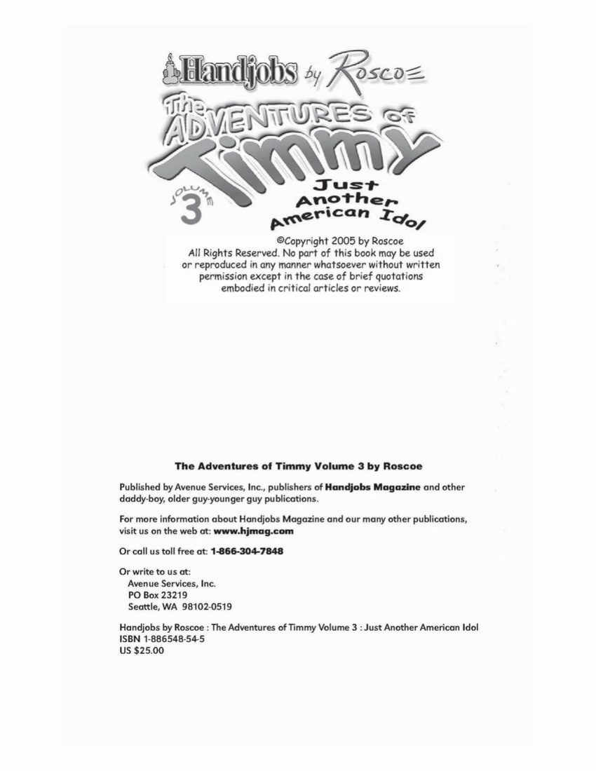 The Adventures Of Timmy Vol.03 [Eng]