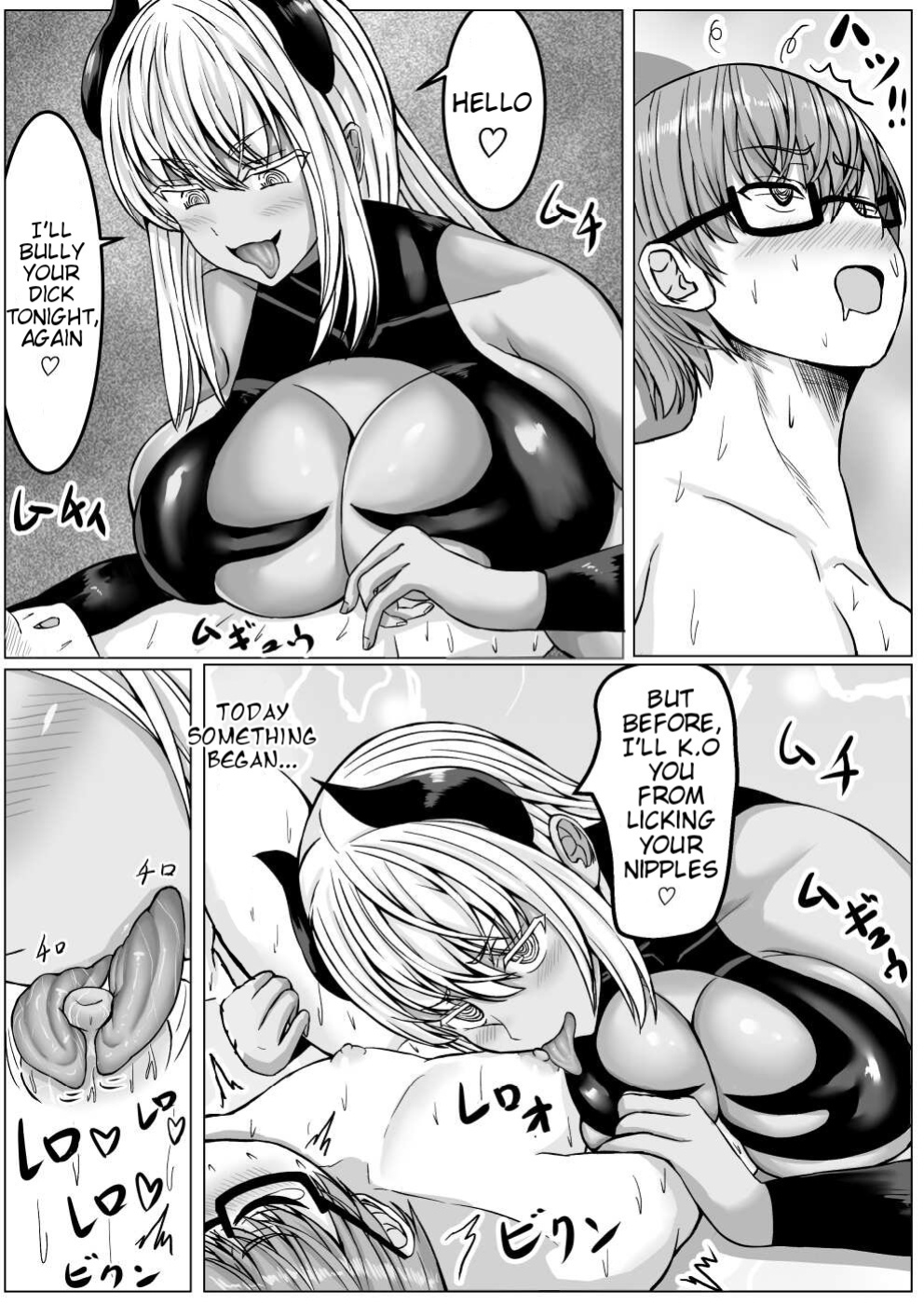 [Tetsunohiji] Succubus ni H na Shoubu de Makechau Yuutousei-kun | A honor student loses against a succubus in a lewd match