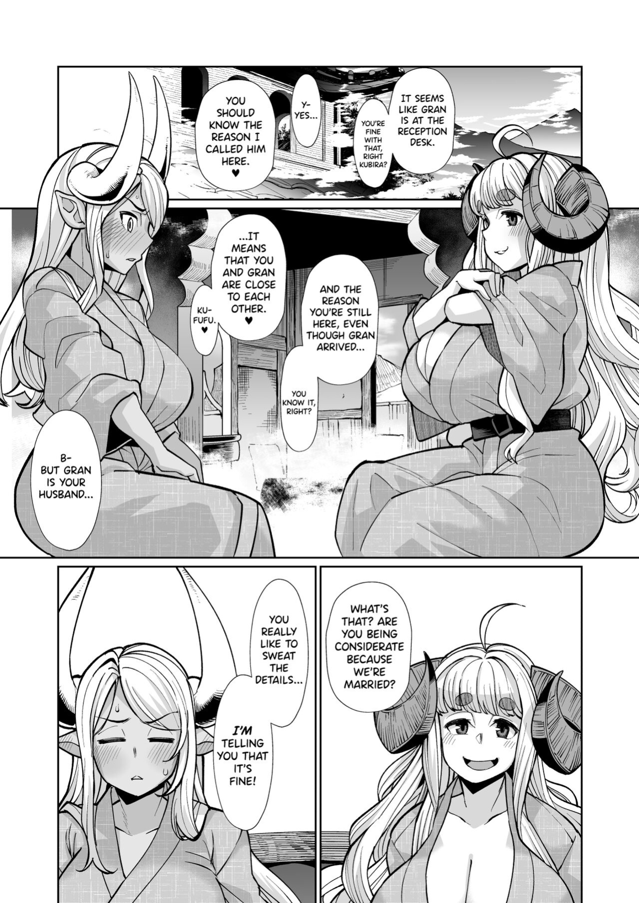 [Kuzunoha (Yumano Yuuki)] Kumbhi-Anira no Pakohame Kodakara Onsen Jou | Kubi-Anila's Sex at the "Blessing-With-Children" Onsen Part One (Granblue Fantasy) [biribiri]