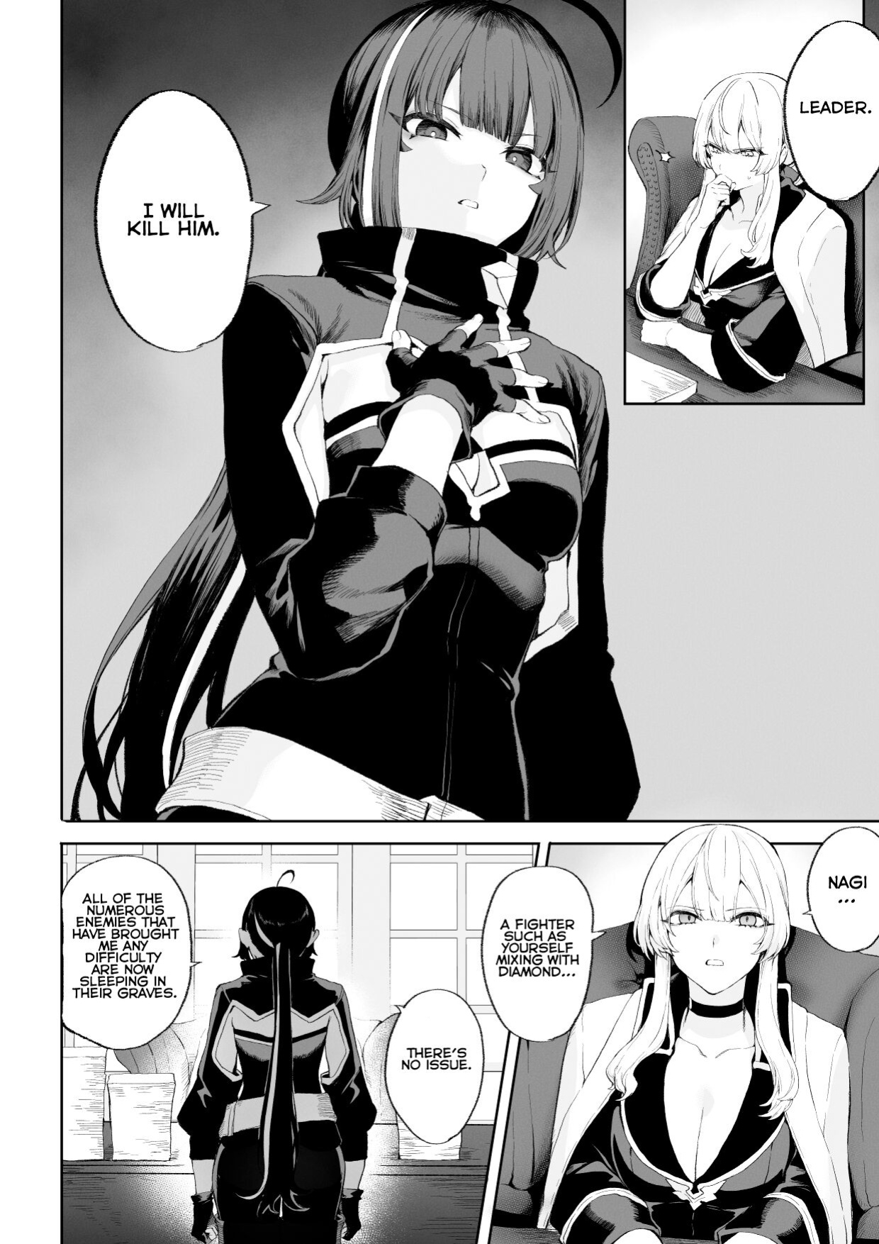 [Nekono Oyashiro (Mashu)] Ikusa Otome to Ikusa Goto! ~Onna Ansatsusha Hen~ [Zaku Scans]