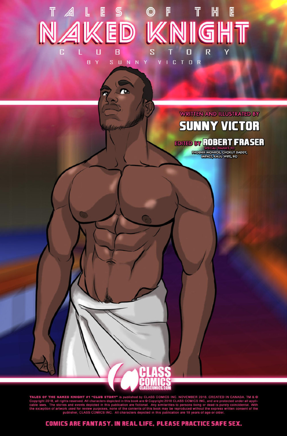 [Sunny Victor] Tales of the Naked Knight #1: Club Story 1 [Eng]