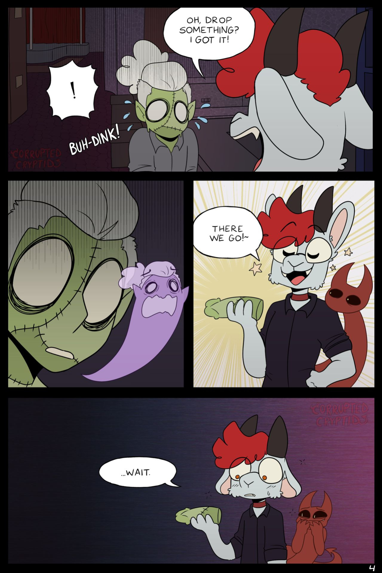 [CorruptedCryptid] Club Lamashtu (NSFW Comic)