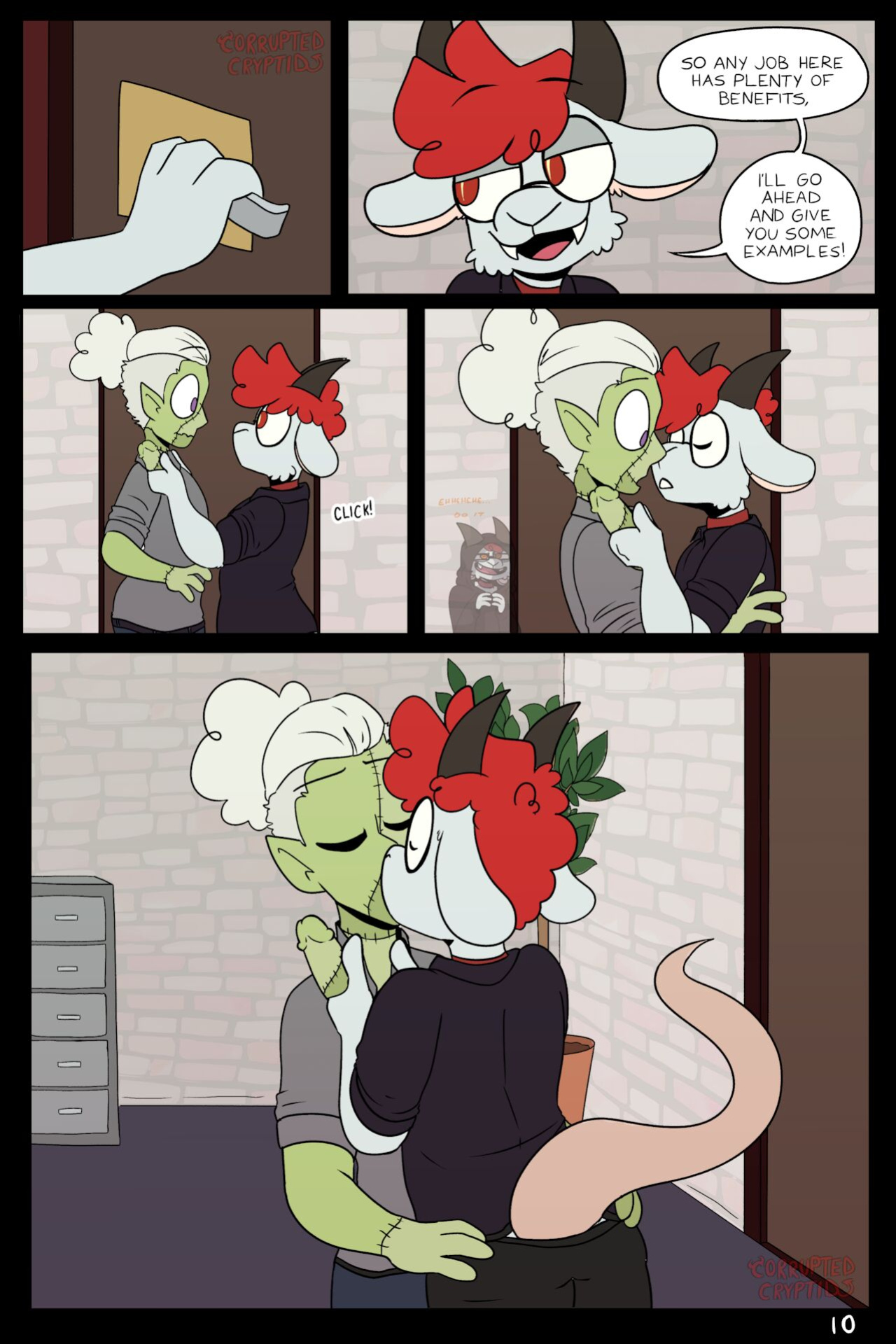 [CorruptedCryptid] Club Lamashtu (NSFW Comic)
