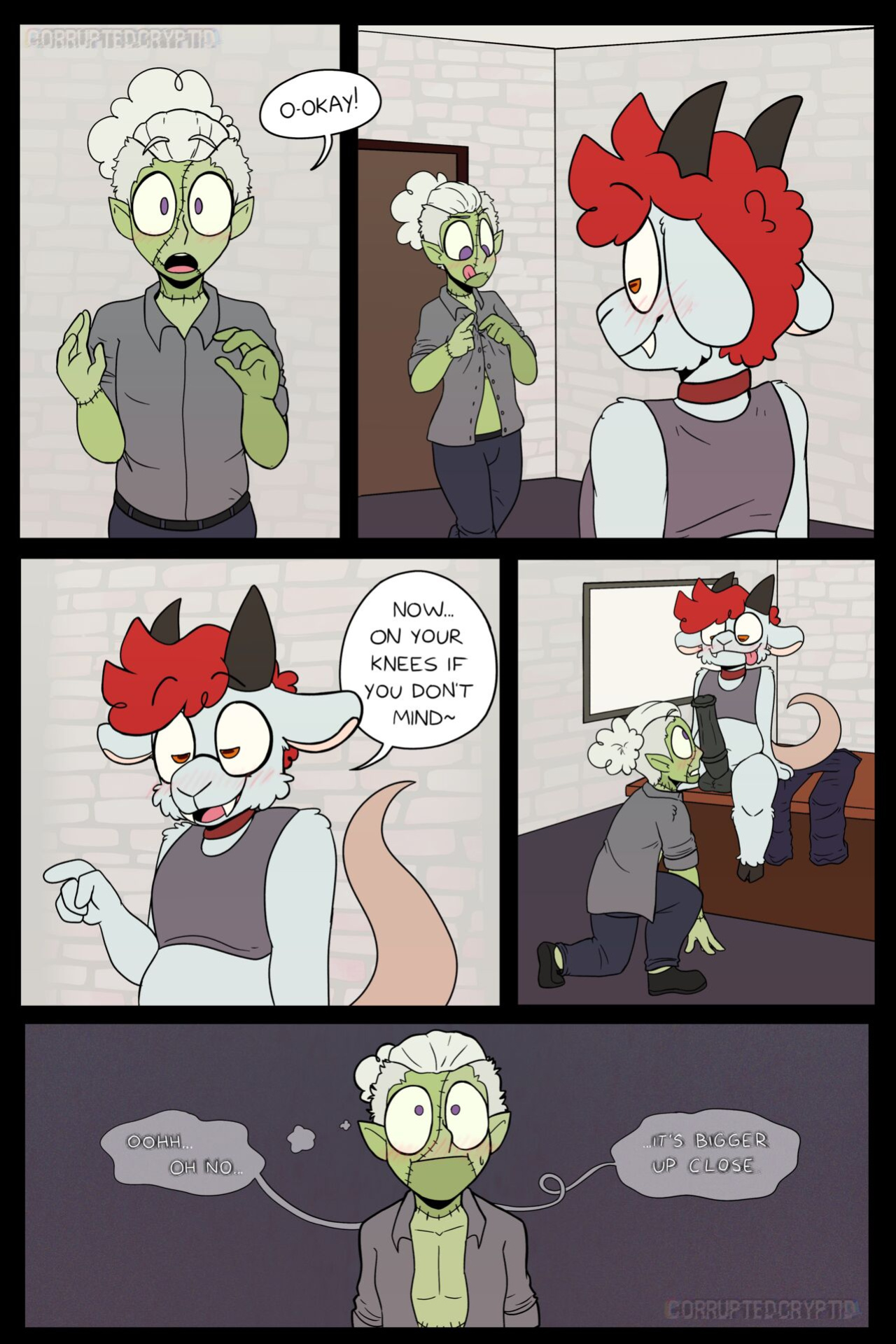 [CorruptedCryptid] Club Lamashtu (NSFW Comic)