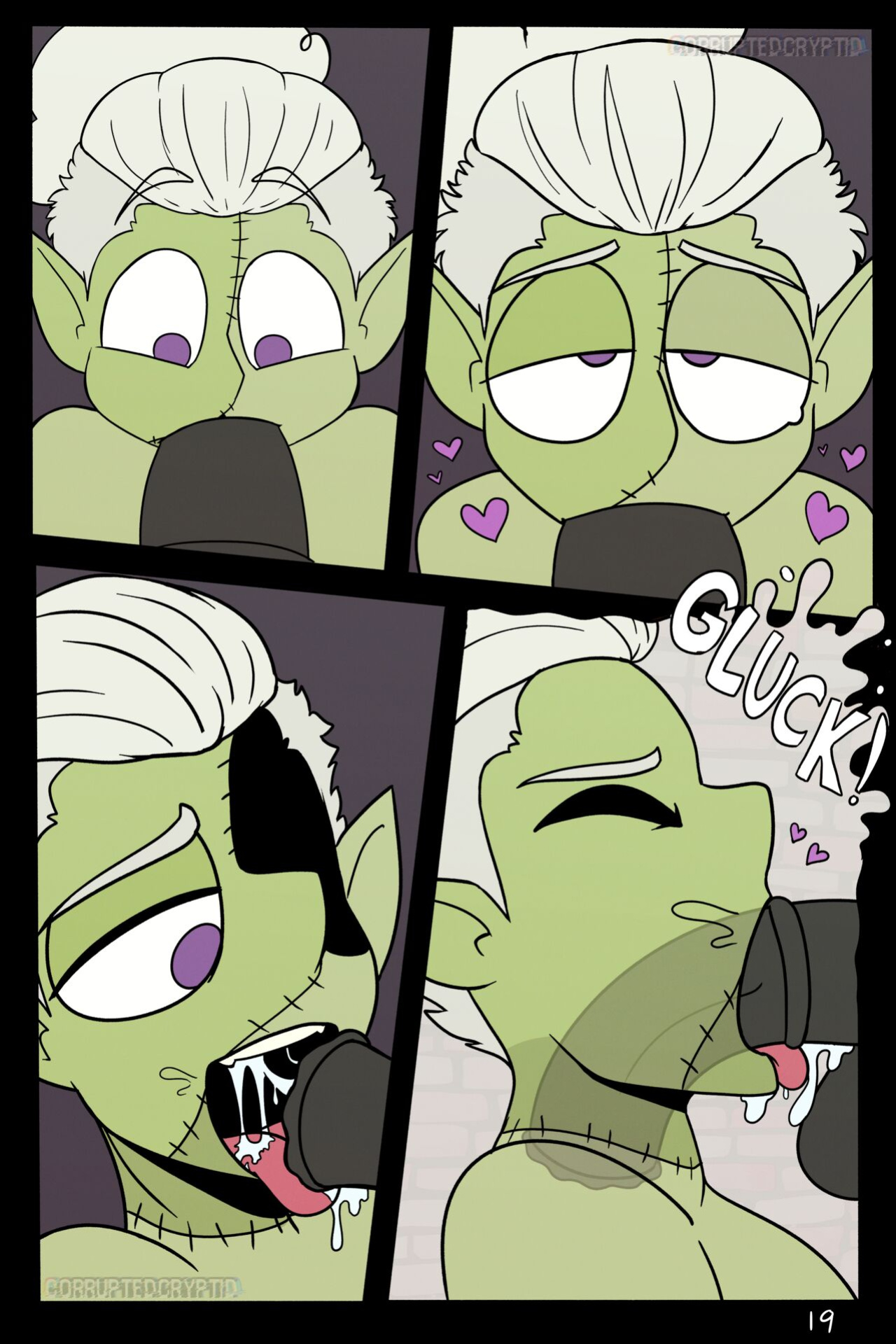 [CorruptedCryptid] Club Lamashtu (NSFW Comic)