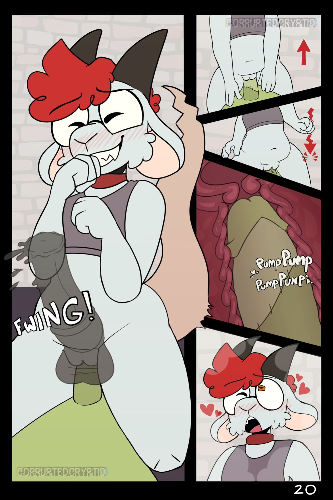 [CorruptedCryptid] Club Lamashtu (NSFW Comic)