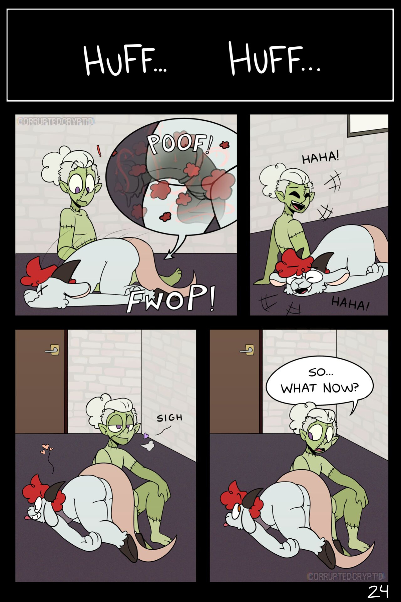 [CorruptedCryptid] Club Lamashtu (NSFW Comic)
