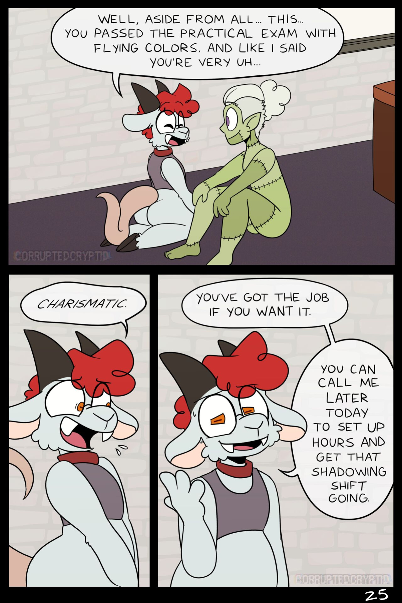 [CorruptedCryptid] Club Lamashtu (NSFW Comic)