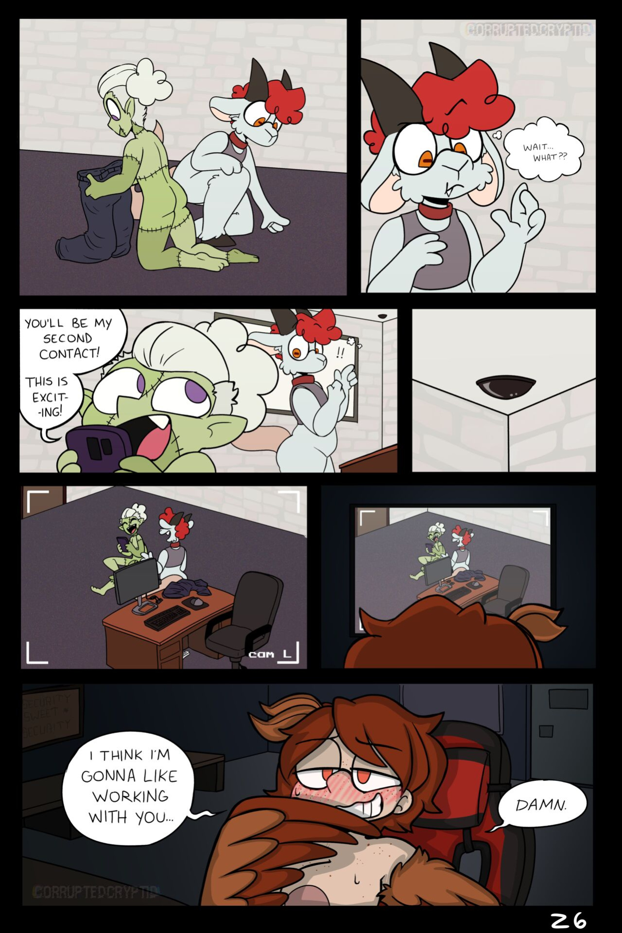 [CorruptedCryptid] Club Lamashtu (NSFW Comic)