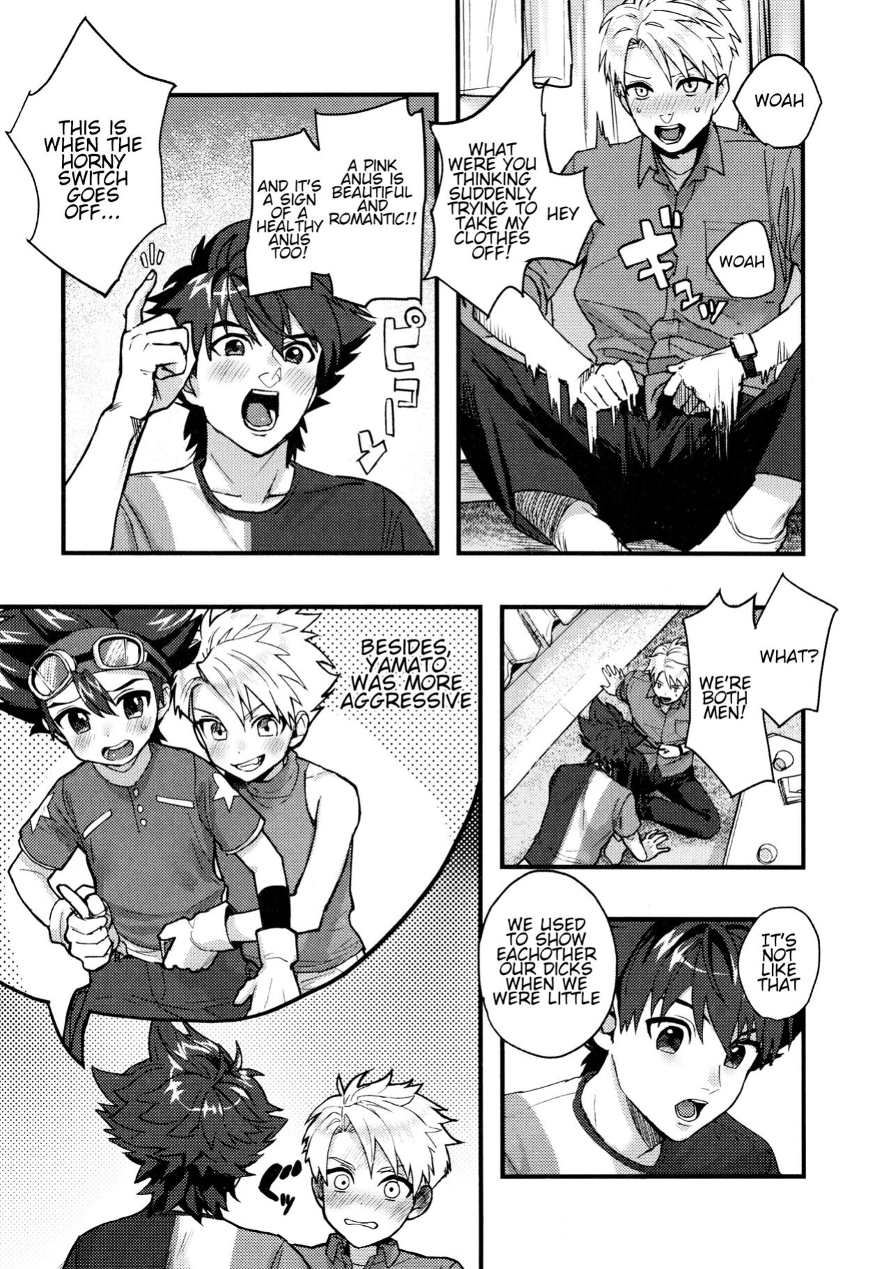 [Mecchori (Mitsuru) The perverse situation of a childhood friend (Digimon)