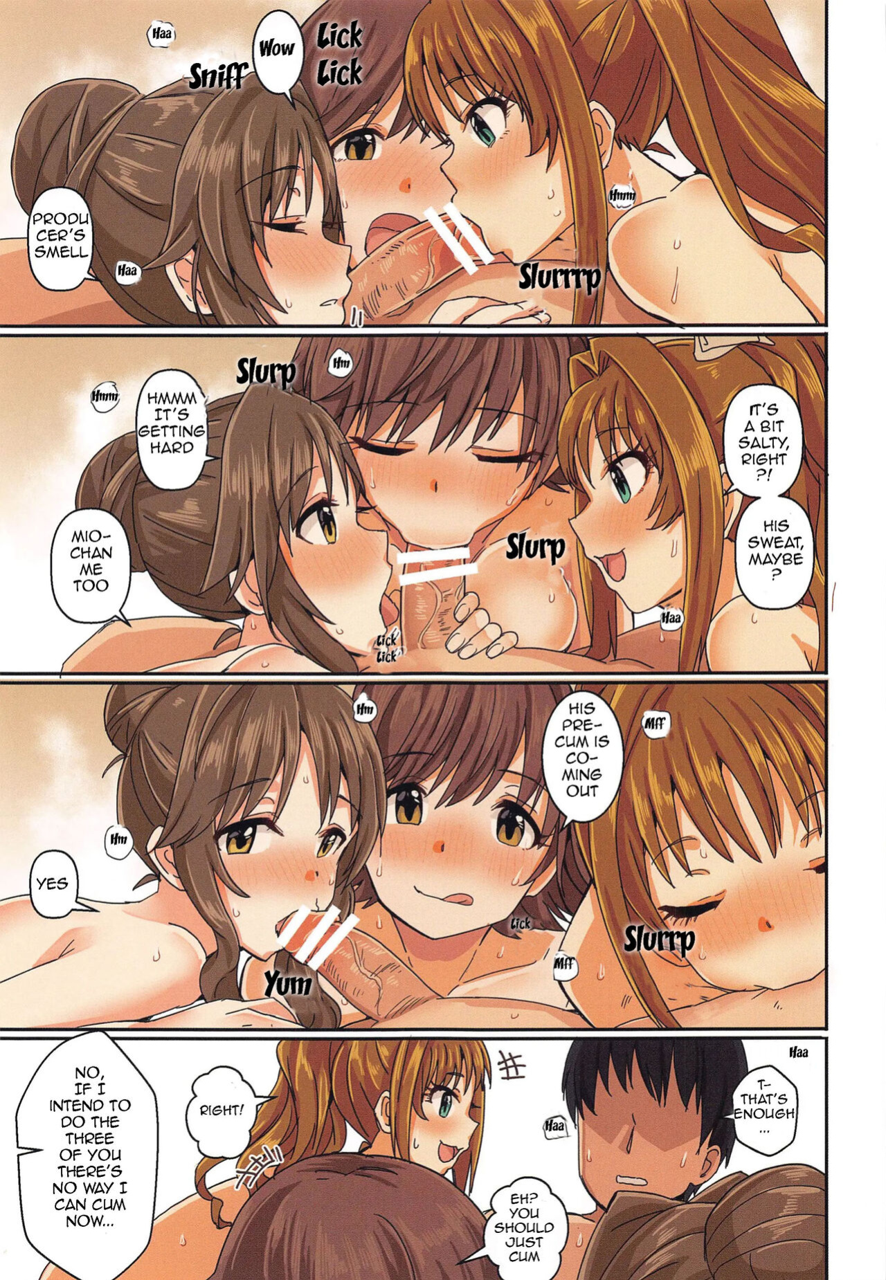 (Akihabara Chou Doujinsai, Utahime Teien 22) [Haru Koubou (Harukoubou Norimaki)] Passion wa H na Idol ga Oosugiru | There are waaay too many lewd Idols!!! Passion Edition (THE IDOLM@STER CINDERELLA GIRLS) [Im Simon! 93.7]