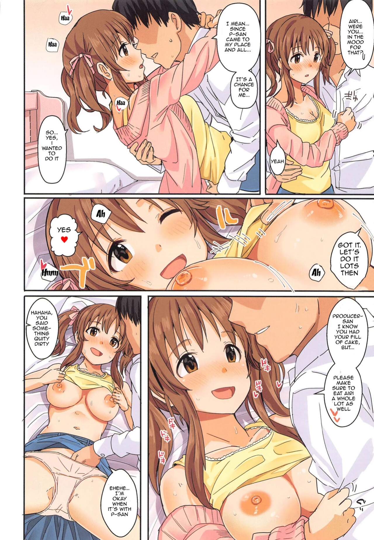 (Akihabara Chou Doujinsai, Utahime Teien 22) [Haru Koubou (Harukoubou Norimaki)] Passion wa H na Idol ga Oosugiru | There are waaay too many lewd Idols!!! Passion Edition (THE IDOLM@STER CINDERELLA GIRLS) [Im Simon! 93.7]
