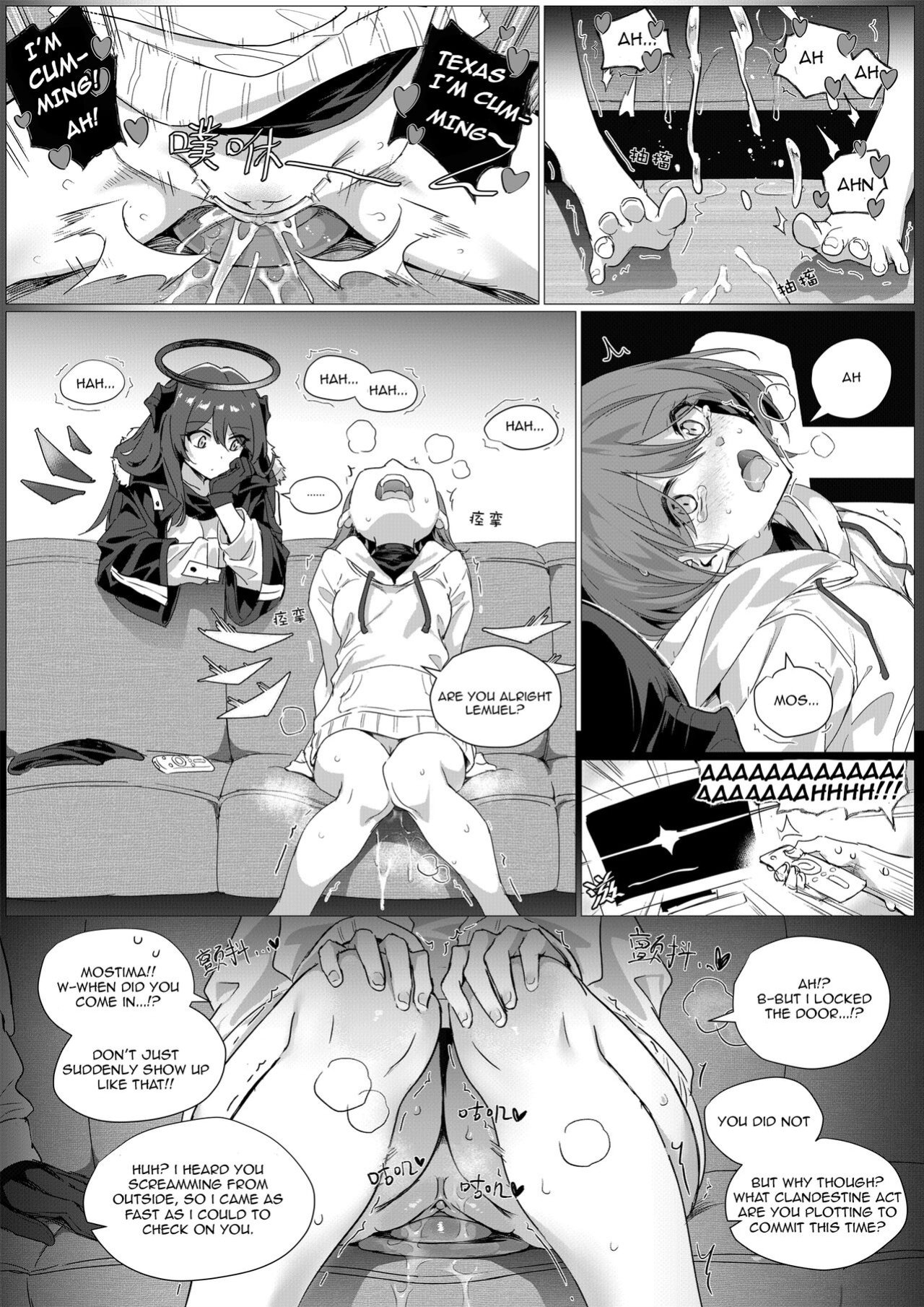 [Kataokasan] 2 Texas x Exusiai (Arknights)