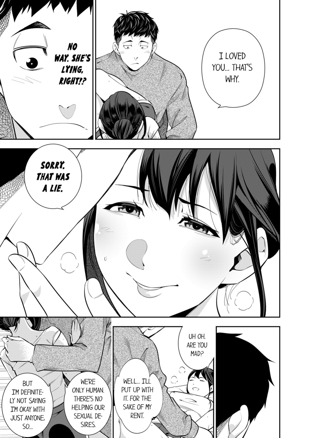 [Kazuma ichihara] This Woman’s Body Tells Lies (Ch.1-40)