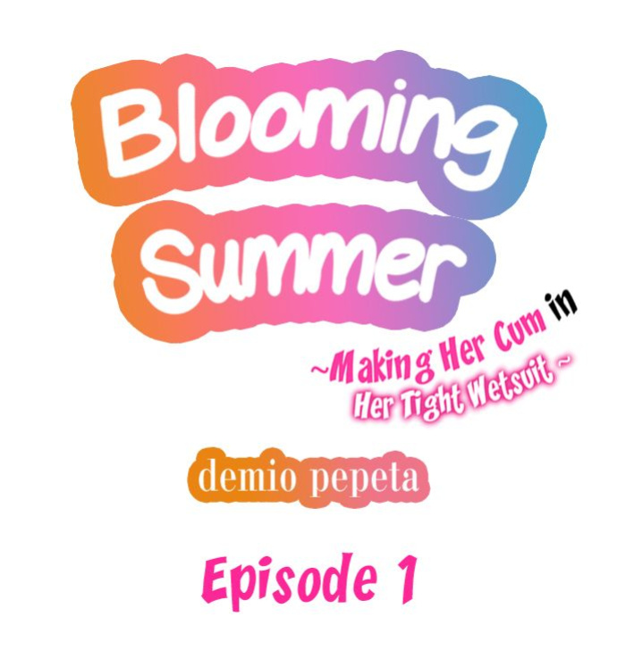 [Pepeta Demio] Blooming Summer Making Her Cum in Her Tight Wetsuit (Complete)