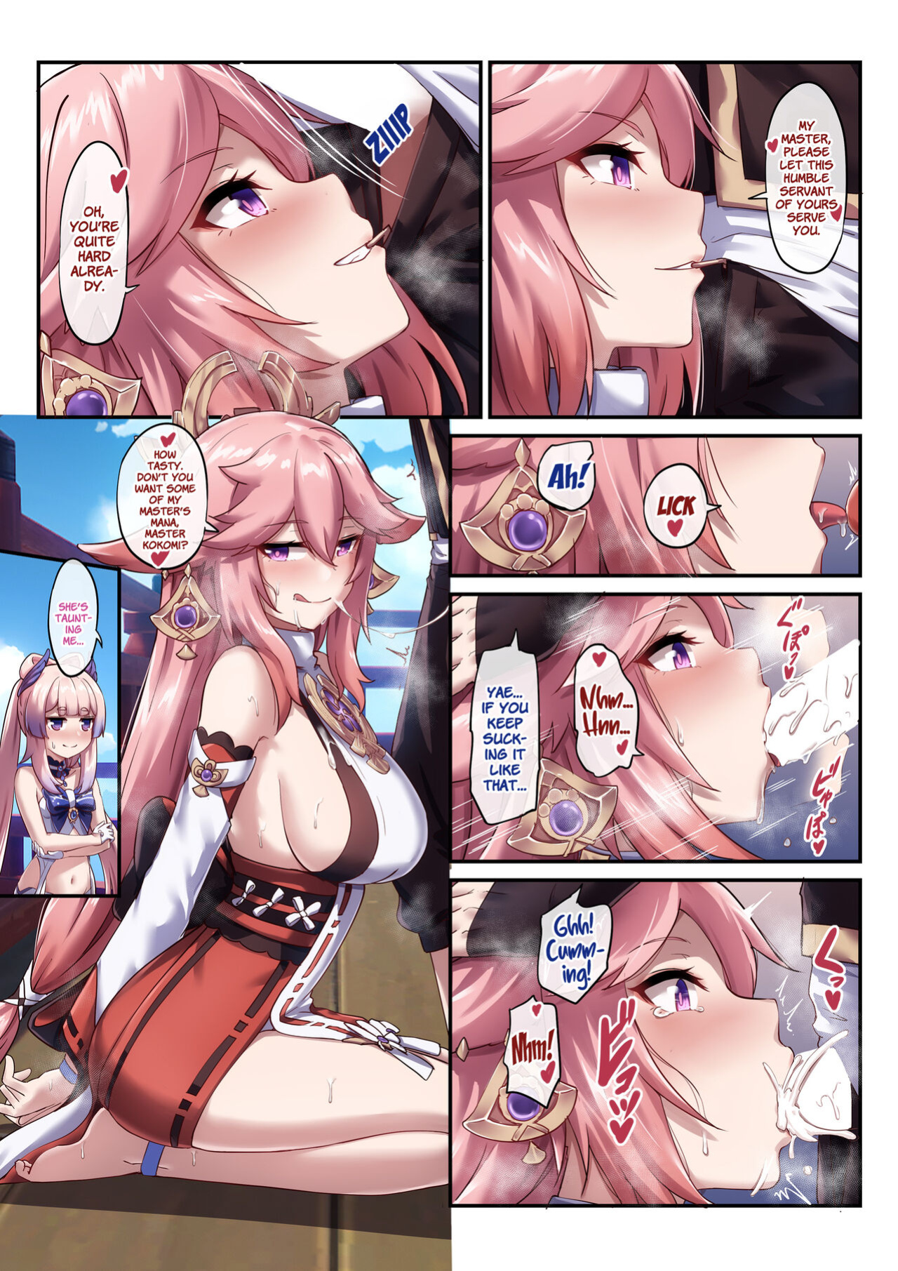[Longow Flintlock] Kokomi & Miko: Love is war (Genshin Impact) [LunaticSeibah]