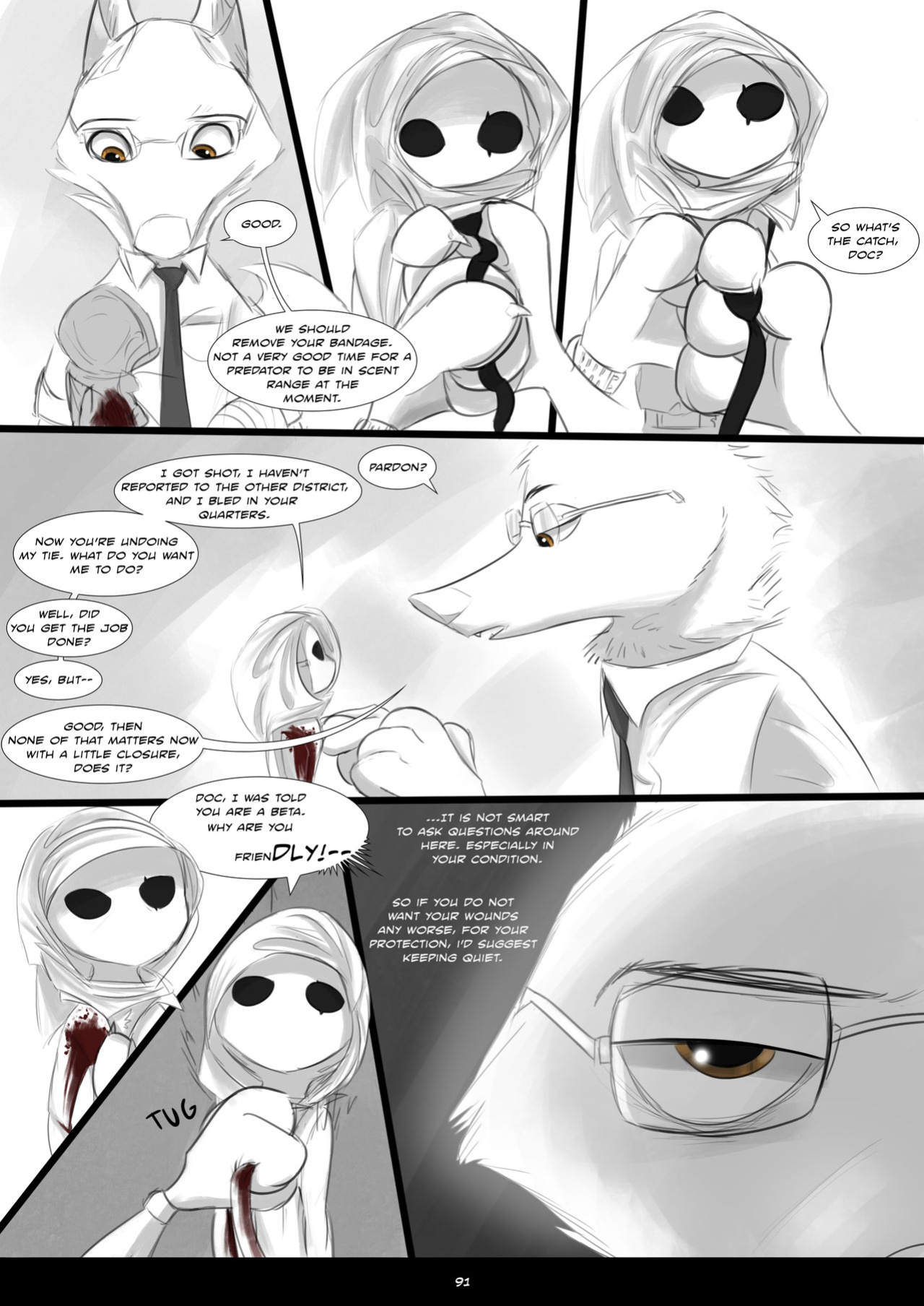 [Yitexity] Savage Company - Chapter 3 + Updated Edition (Zootopia)