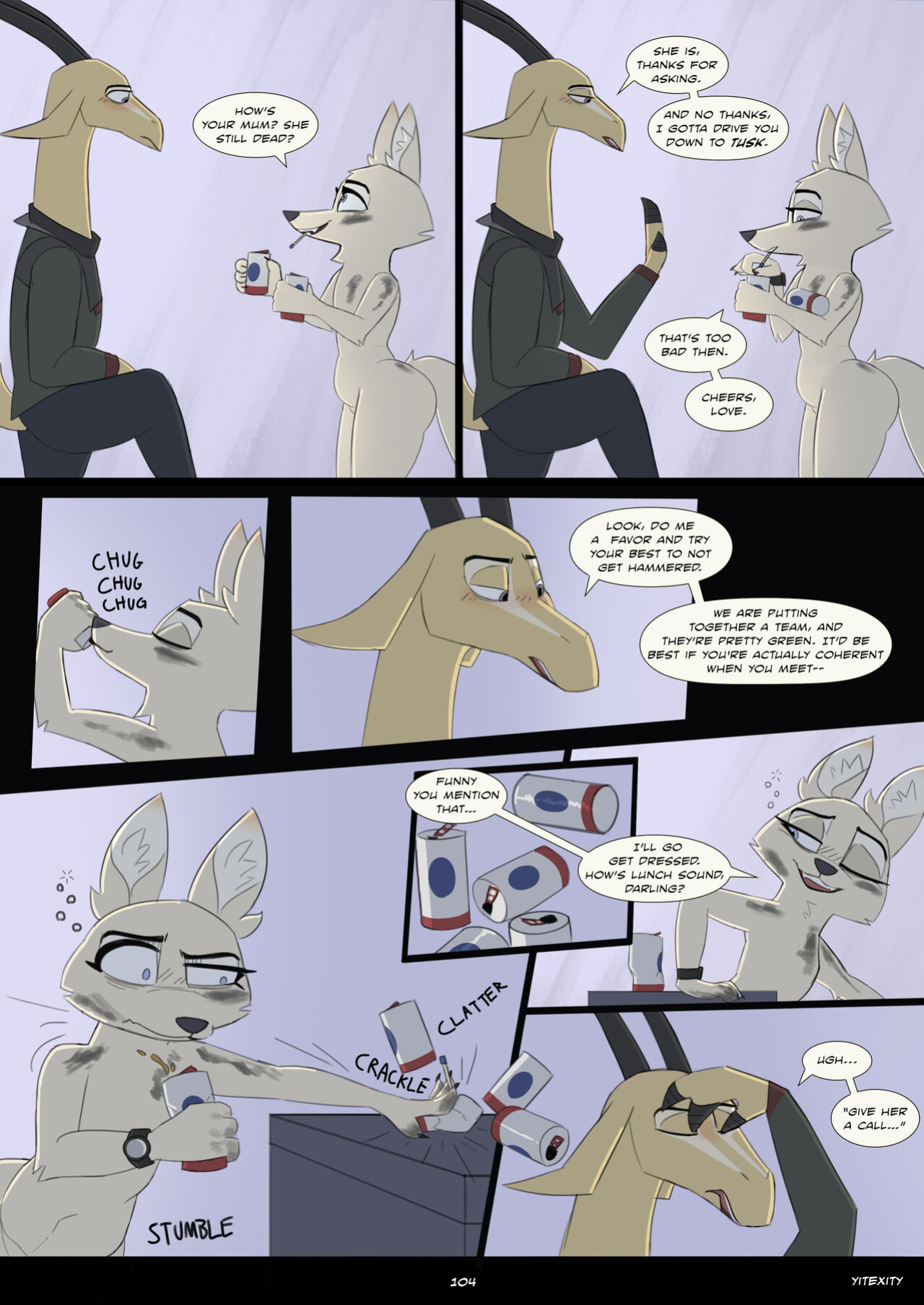 [Yitexity] Savage Company - Chapter 3 + Updated Edition (Zootopia)
