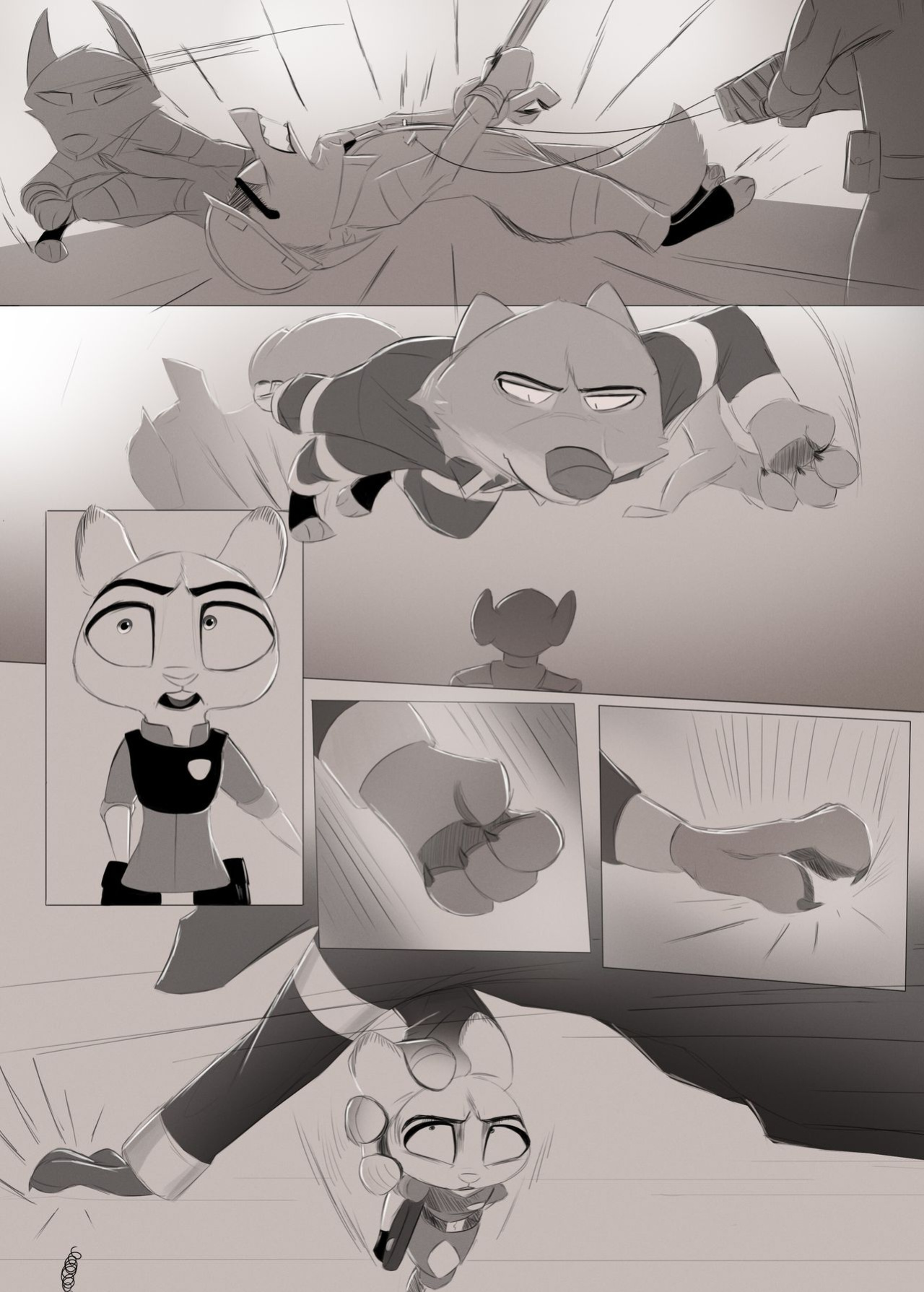 [Yitexity] Savage Company - Chapter 3 + Updated Edition (Zootopia)