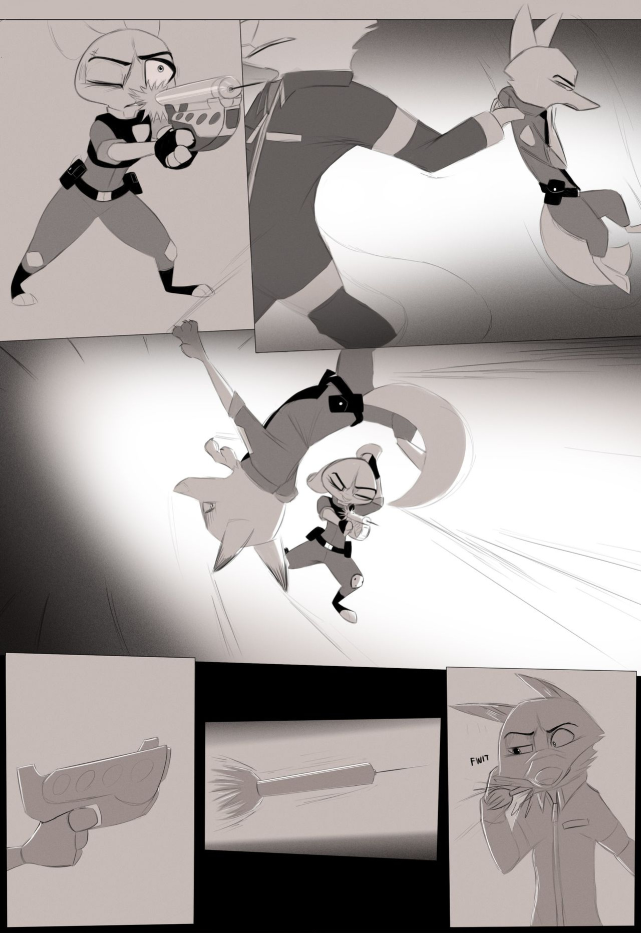 [Yitexity] Savage Company - Chapter 3 + Updated Edition (Zootopia)