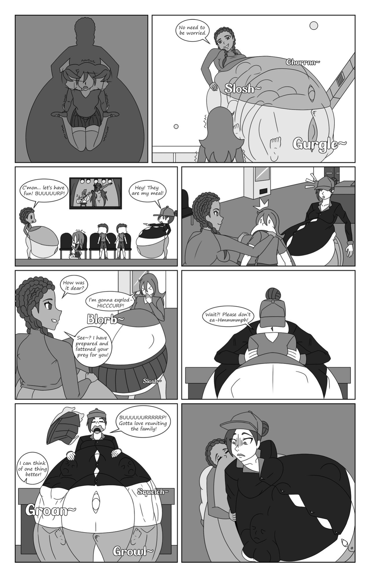 [knightGoose] Wrestling Weight Gain