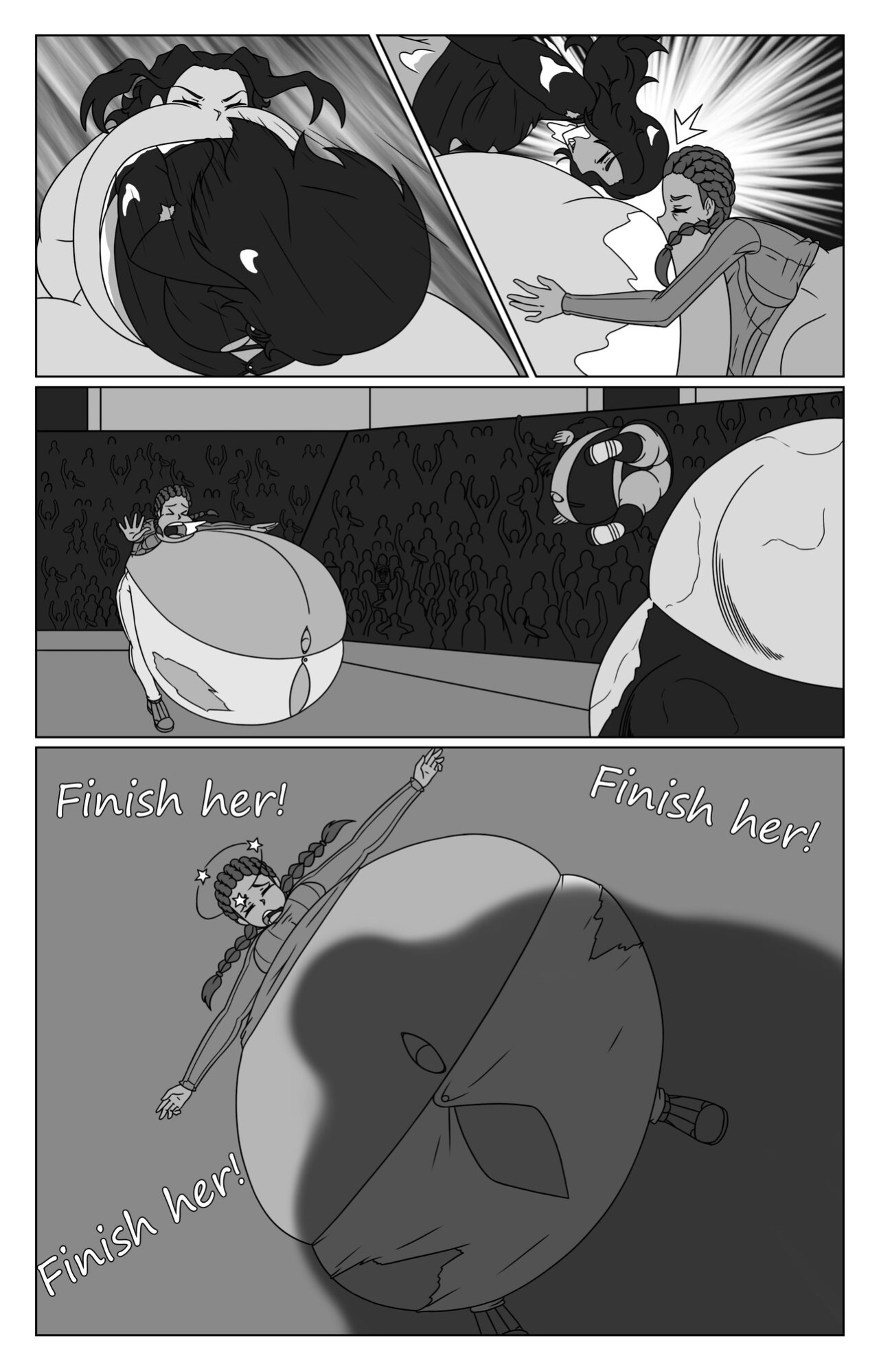 [knightGoose] Wrestling Weight Gain