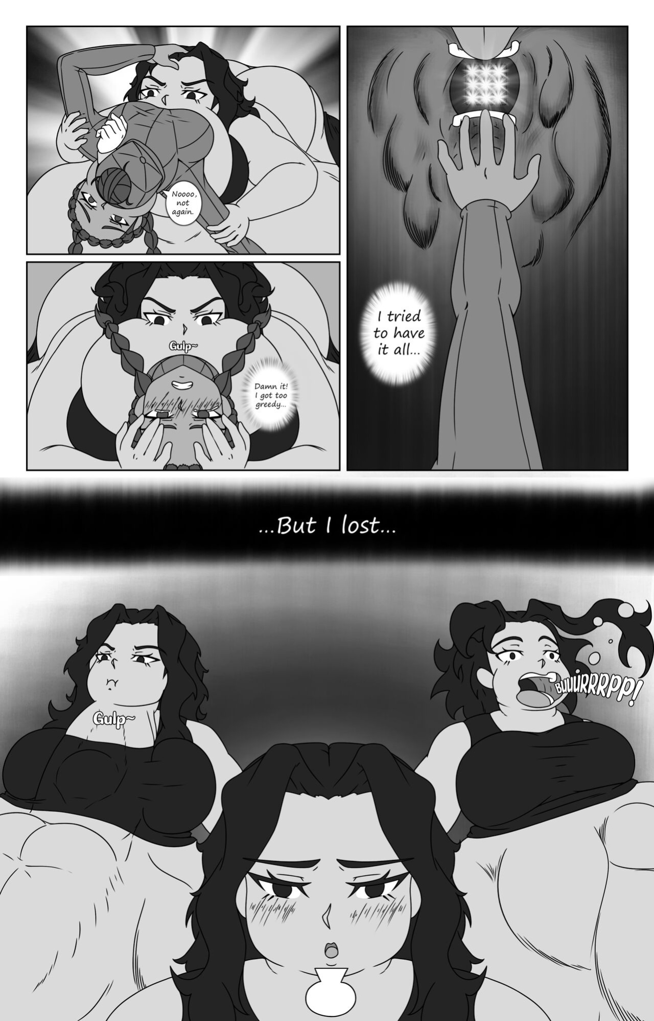 [knightGoose] Wrestling Weight Gain
