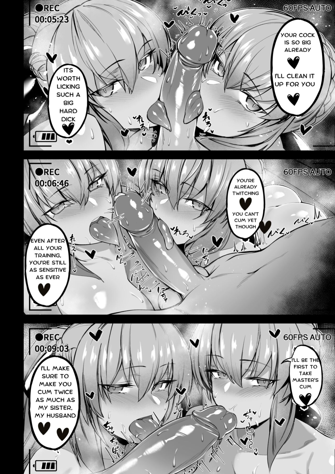 (C101) [ZENTANGLE (Hirasawa Zen)] Morgan and Her Sister's (Artoria Alter) Semen Squeezing Diary + Bonus Goods (Fate/Grand Order)