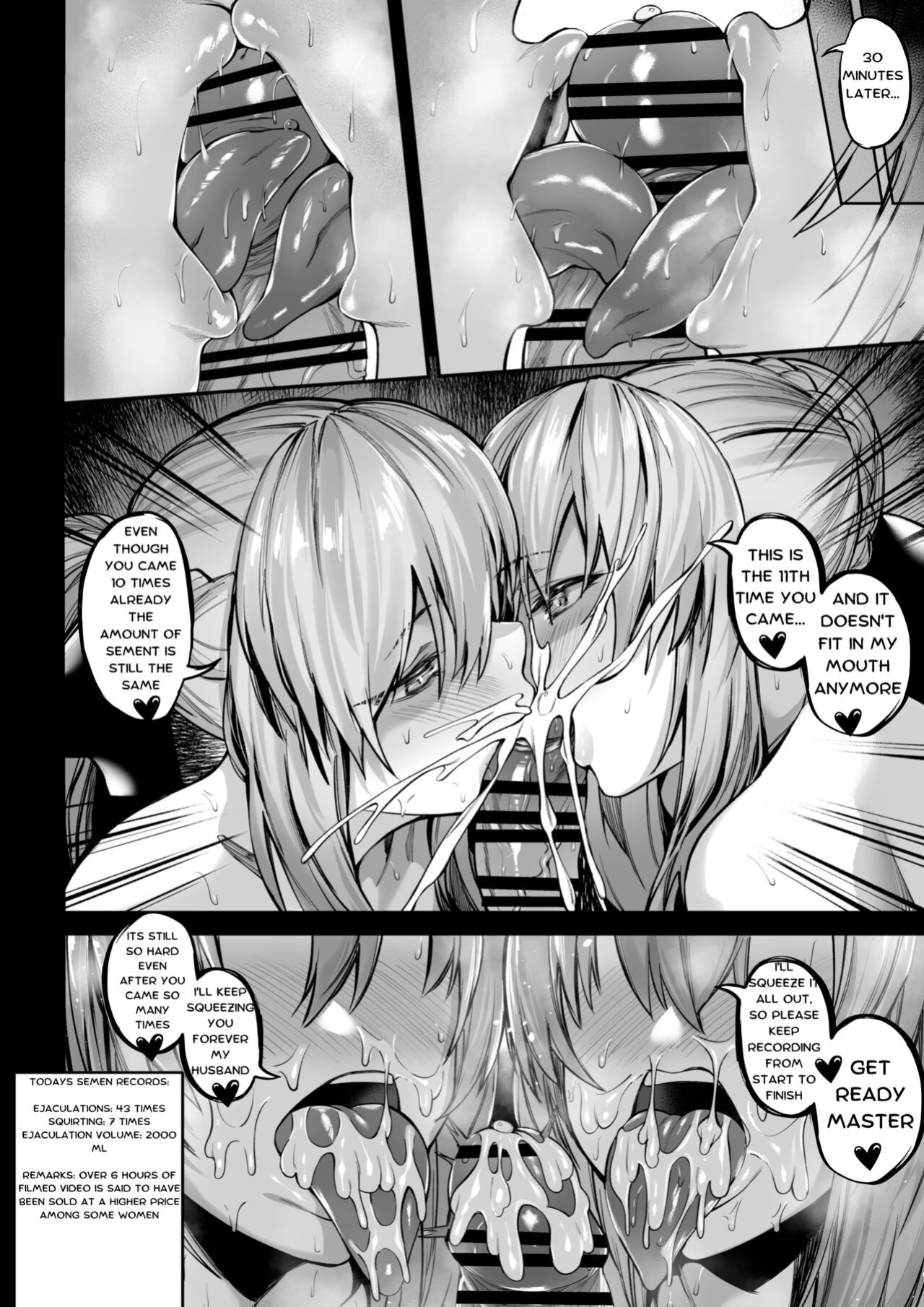 (C101) [ZENTANGLE (Hirasawa Zen)] Morgan and Her Sister's (Artoria Alter) Semen Squeezing Diary + Bonus Goods (Fate/Grand Order)