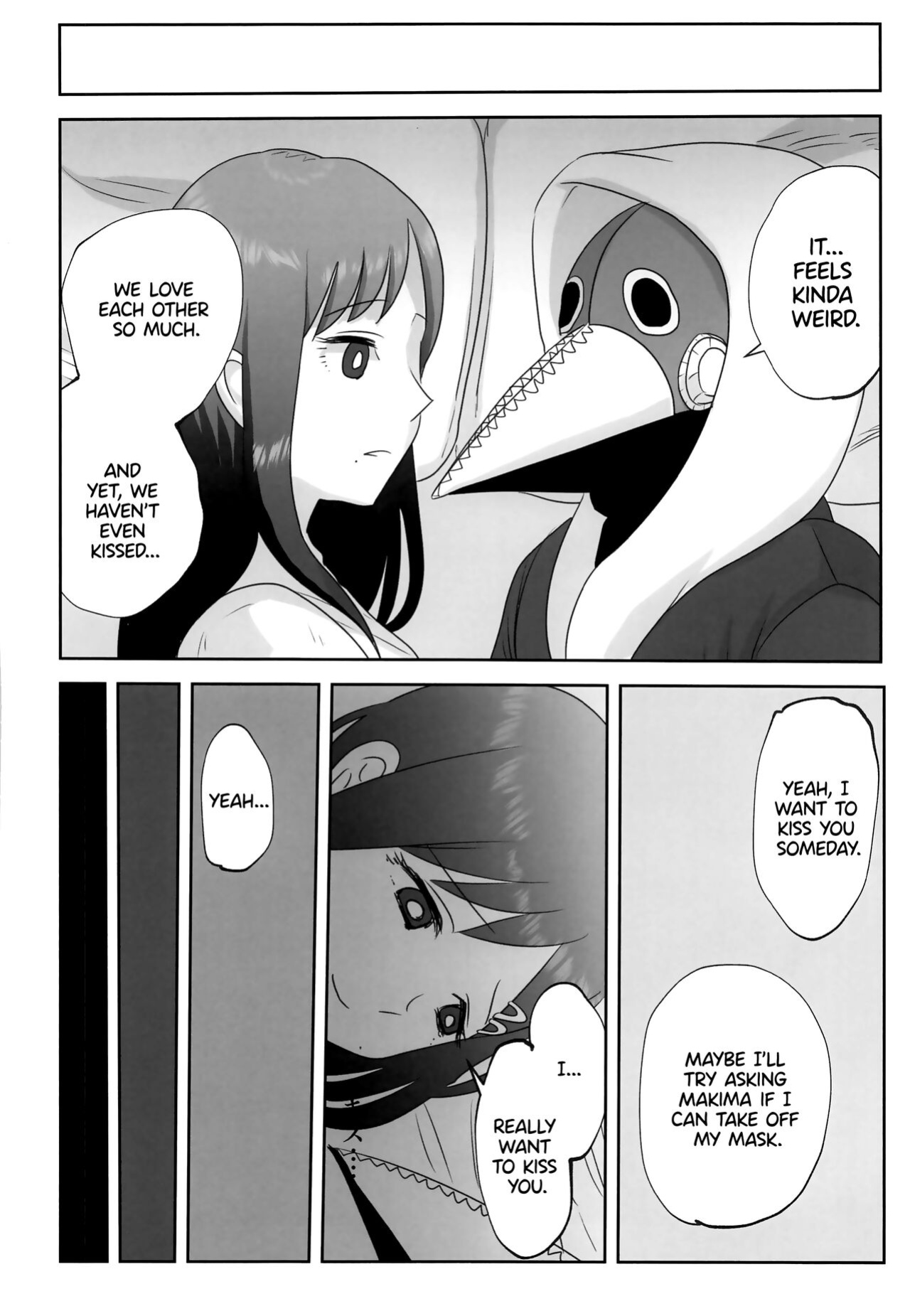 (Fuyu no Doujinsai 2022) [Wanriky] LAST KISS (Chainsaw Man) [WataTL]