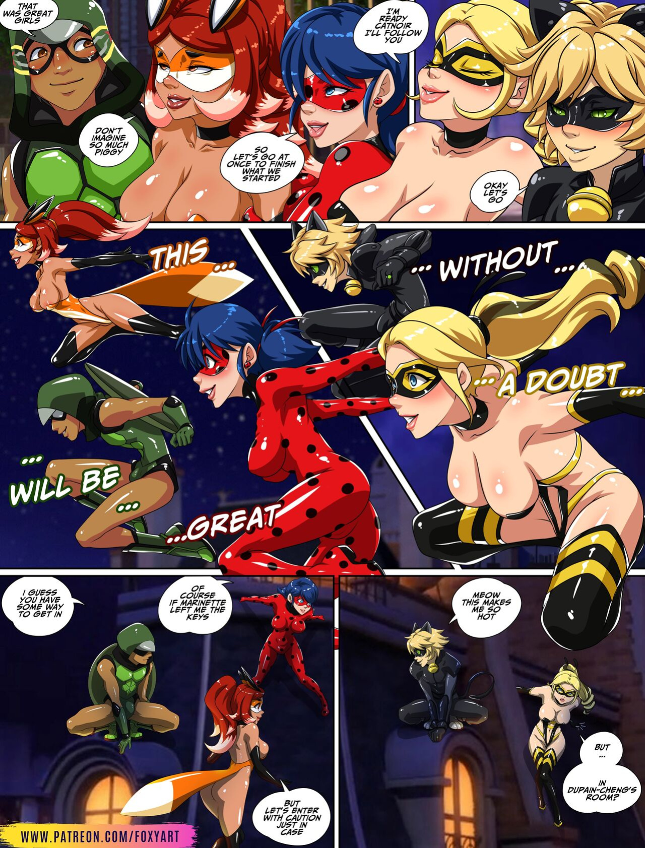 [Foxyart] Friendly Meeting Time (Miraculous Ladybug)