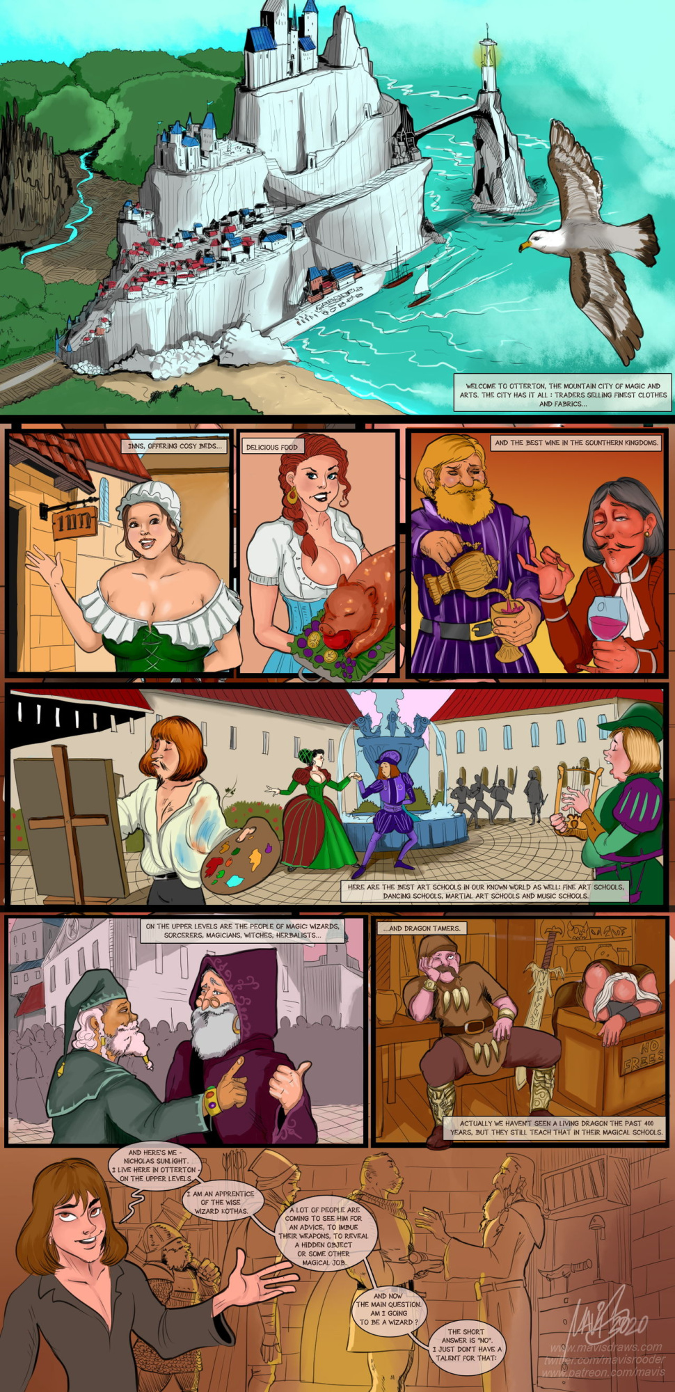 [mavisdraws.com][mavruda] Nicholas the Bard [First Issue Finished)