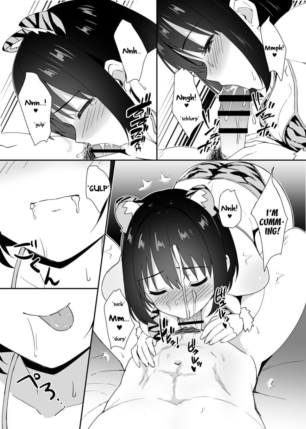 [Iorigumi (Tokita Arumi)] Imasara dakedo Kako-san ni Toragara Bikini o Kite Moratta. | It's a Little Late for New Year's, But I Finally Got Kako to Wear a Tiger-Print Bikini. (THE IDOLM@STER CINDERELLA GIRLS) [ShinyTL]