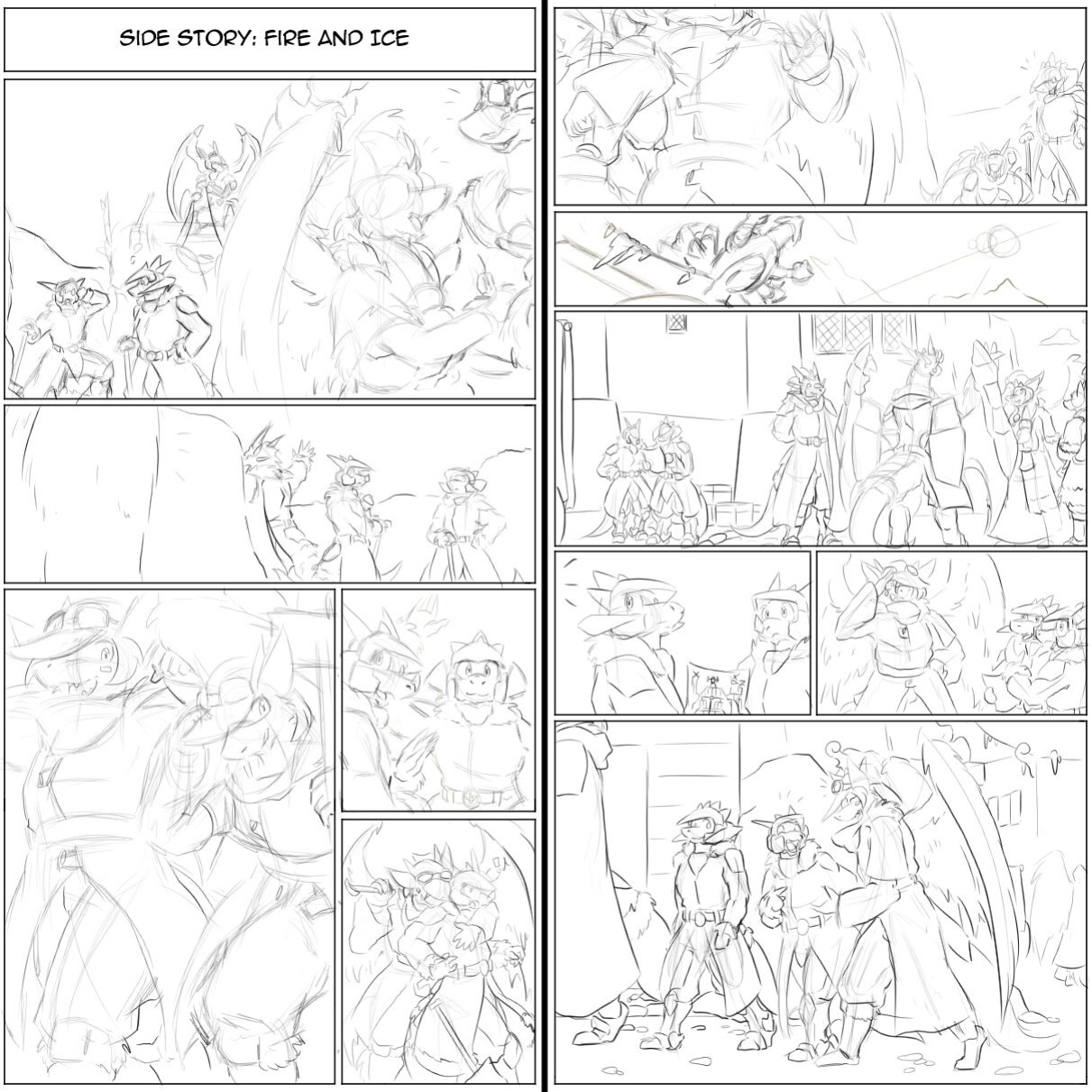 [Zerofox1000] Side Story: Fire and Ice