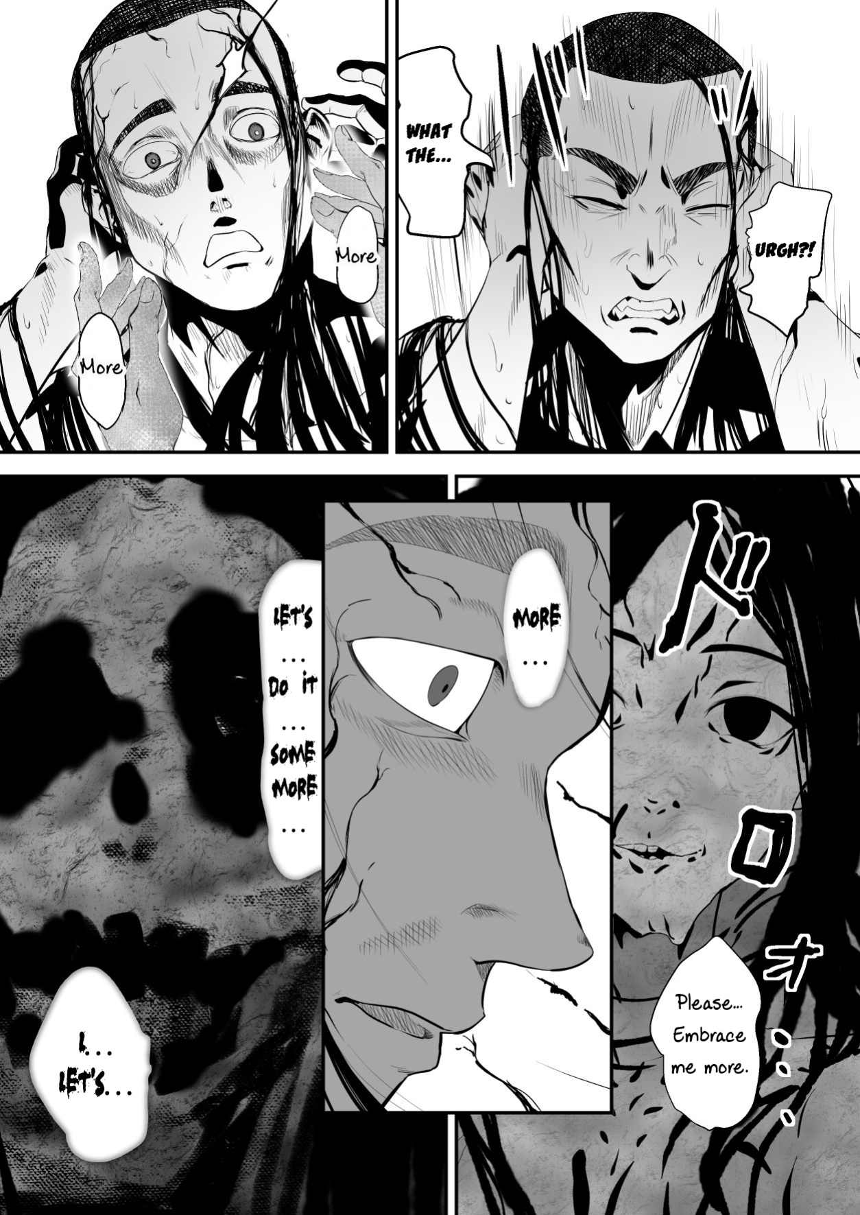 [Pink Sakuhin Okiba (Pink Taro)] Hairyokan de no Ero Kyoufu Taiken | A Terrifying Erotic Experience at an Abandoned Inn [LoF]