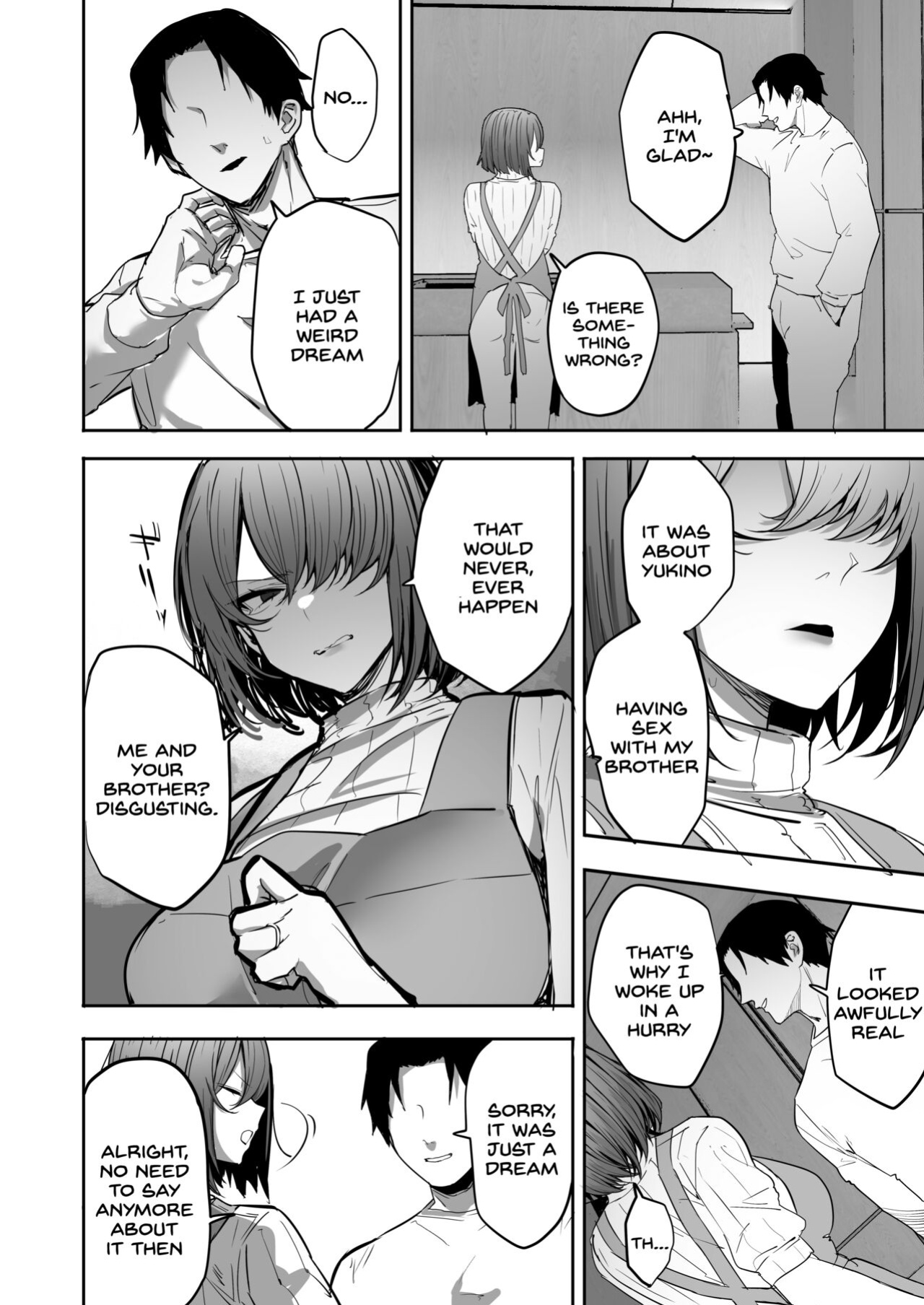 [Ofuton de Suyaa (Mitsudoue)] [NTR] Gikei ni Haiboku Cool na Hitodzuma [Haishinsha] [SDTLs]