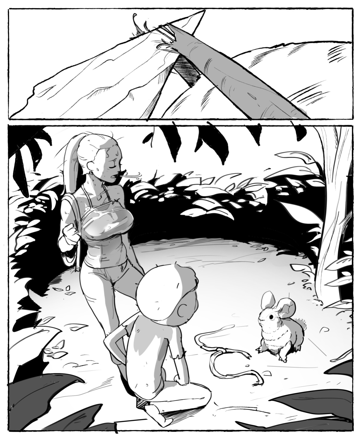 [Matchattea] That Time Me and My Younger Brother Got Stranded in Some Alien Planet and Can't Get Back Home. Also I'm Secretly Attracted to Him and I Think He Is Attracted to Me Too.