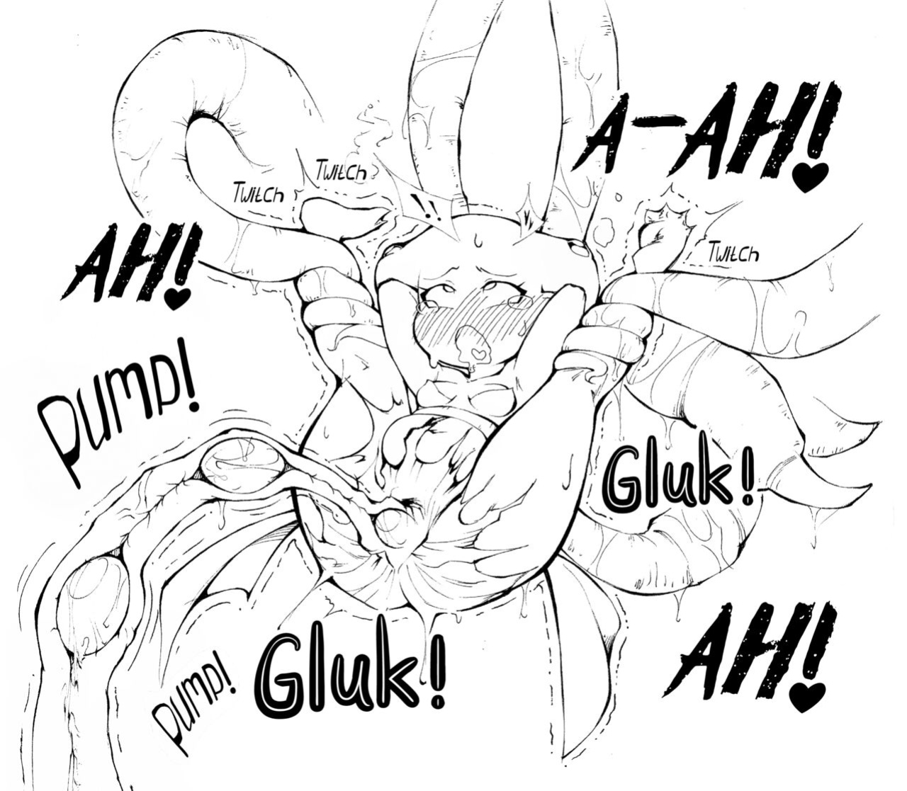 [AbesDrawings] Ruto X Barinade (Fullcolor+Lineart)