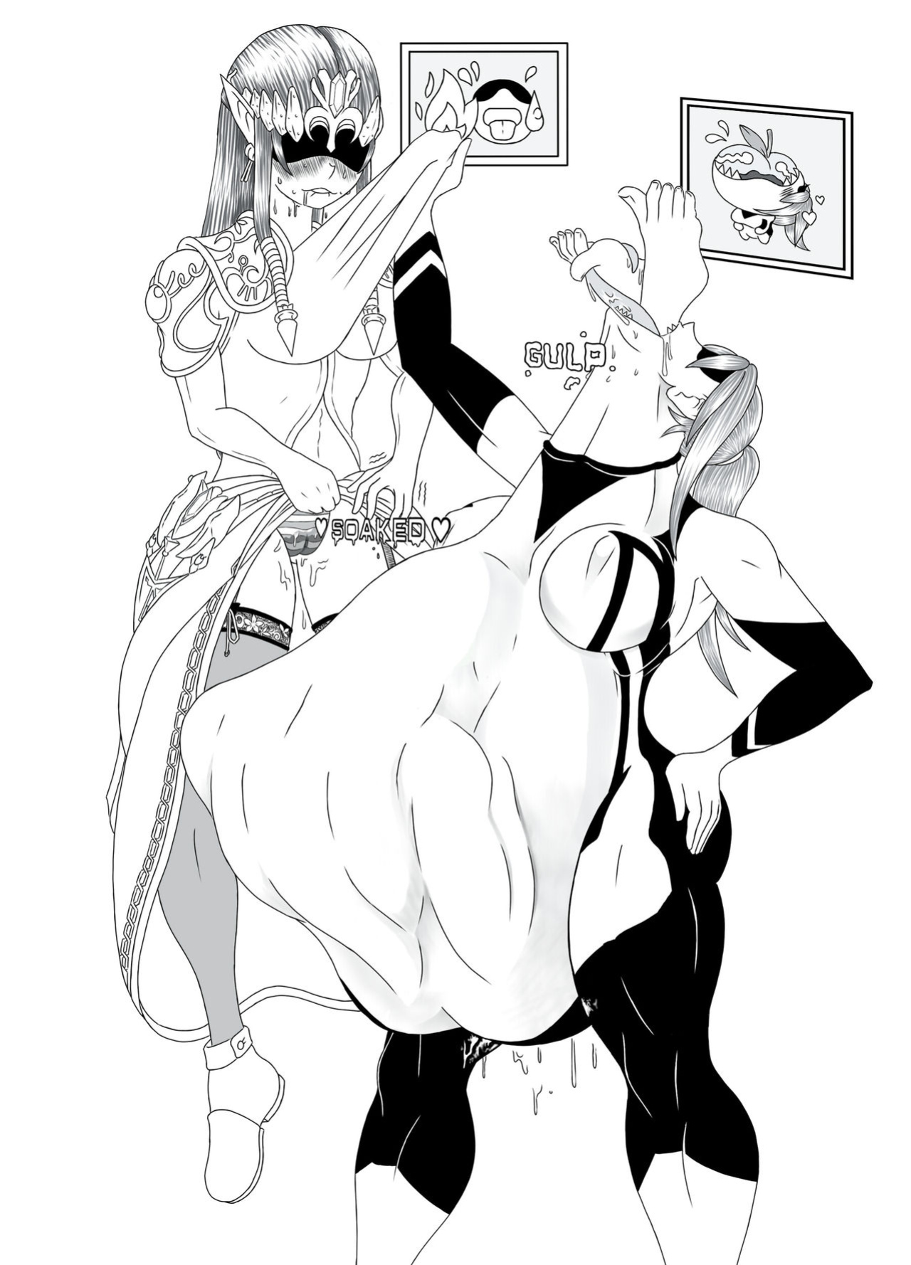 [Reactoegirl] Comic) Samus Vores Peach and Zelda series