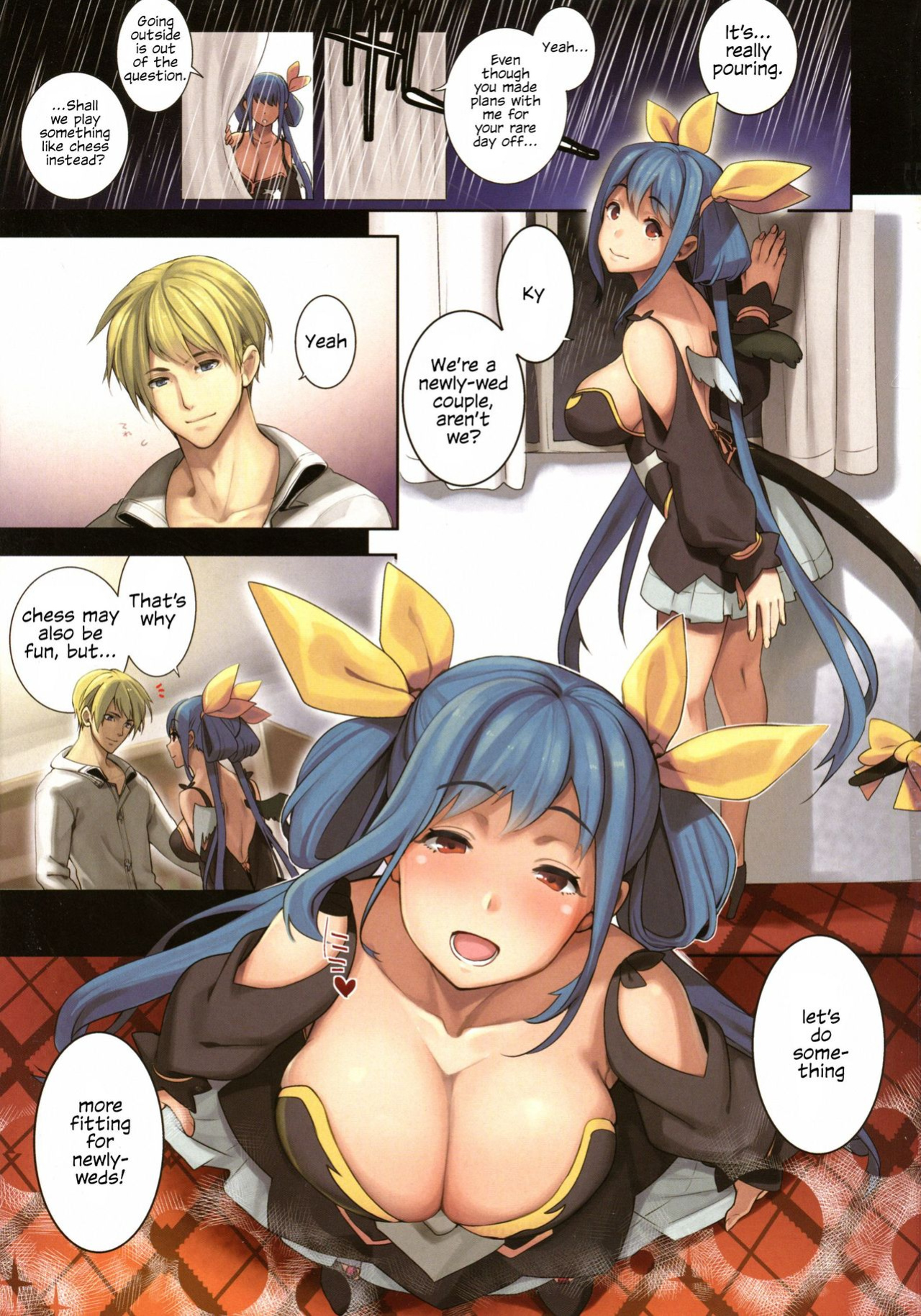 (COMIC1☆9) [Tamashu (Ohkami Ryosuke)] Renri no Eda: Sairoku | Lovebirds Flying High: Reprint (GUILTY GEAR) [Solas]