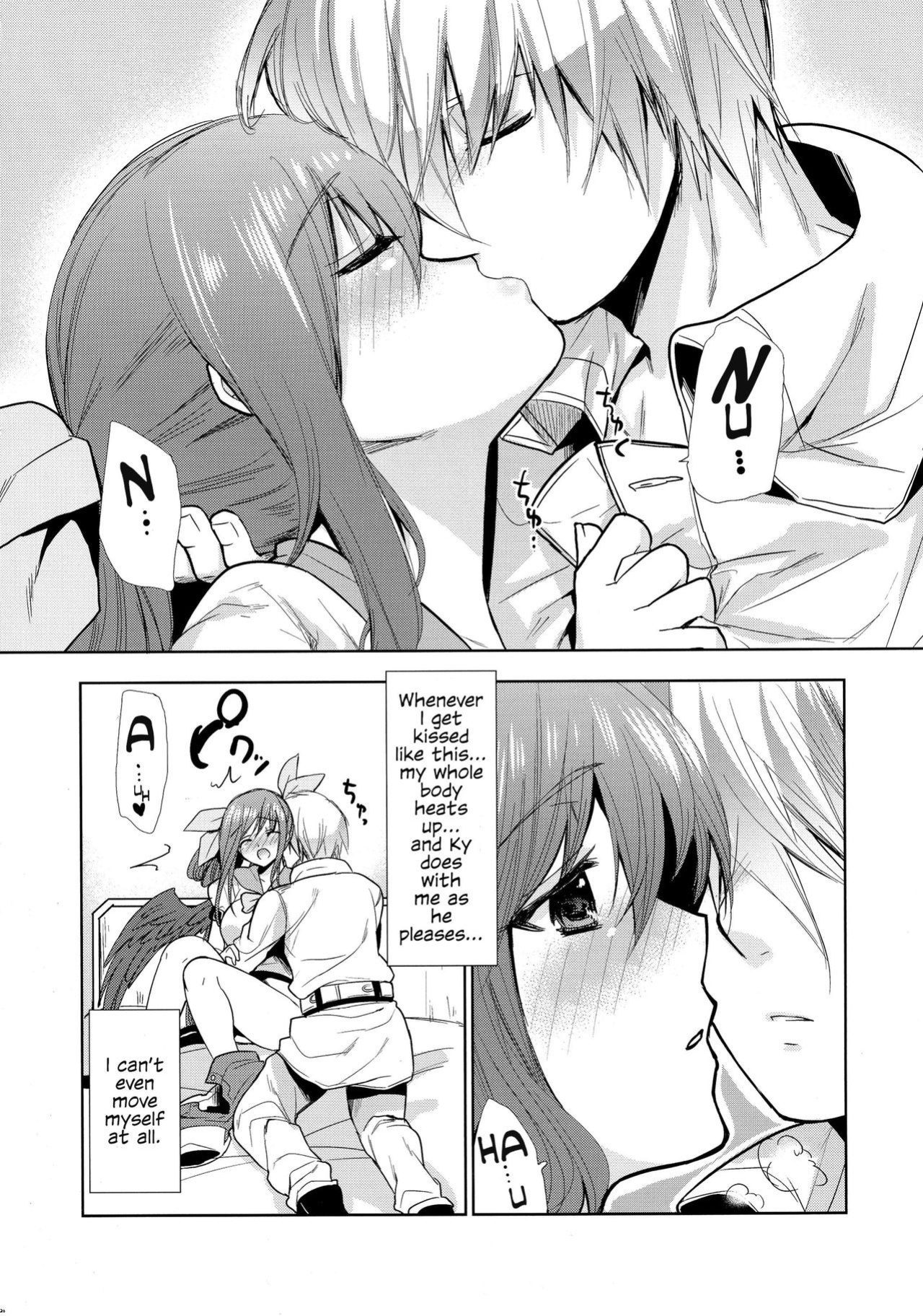(COMIC1☆9) [Tamashu (Ohkami Ryosuke)] Renri no Eda: Sairoku | Lovebirds Flying High: Reprint (GUILTY GEAR) [Solas]