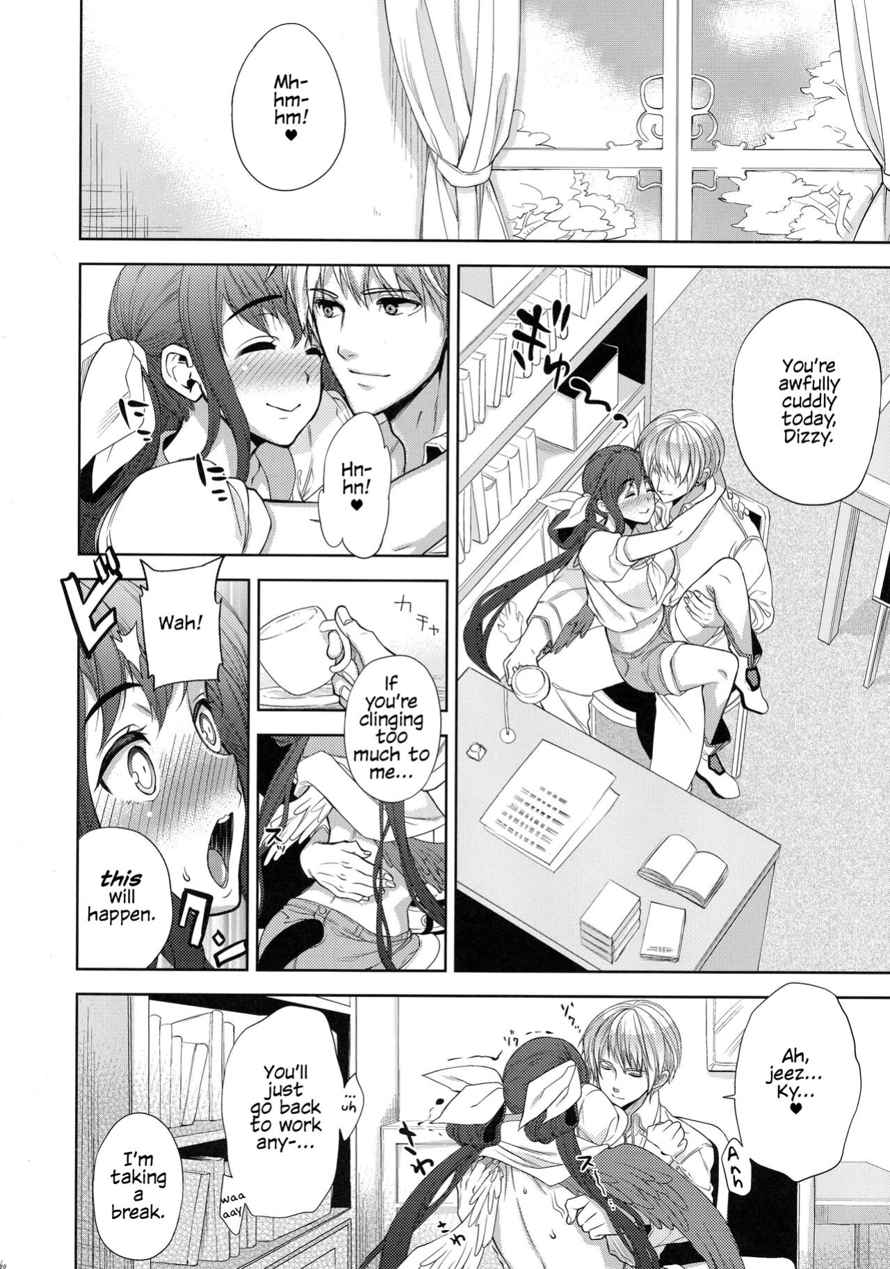 (COMIC1☆9) [Tamashu (Ohkami Ryosuke)] Renri no Eda: Sairoku | Lovebirds Flying High: Reprint (GUILTY GEAR) [Solas]