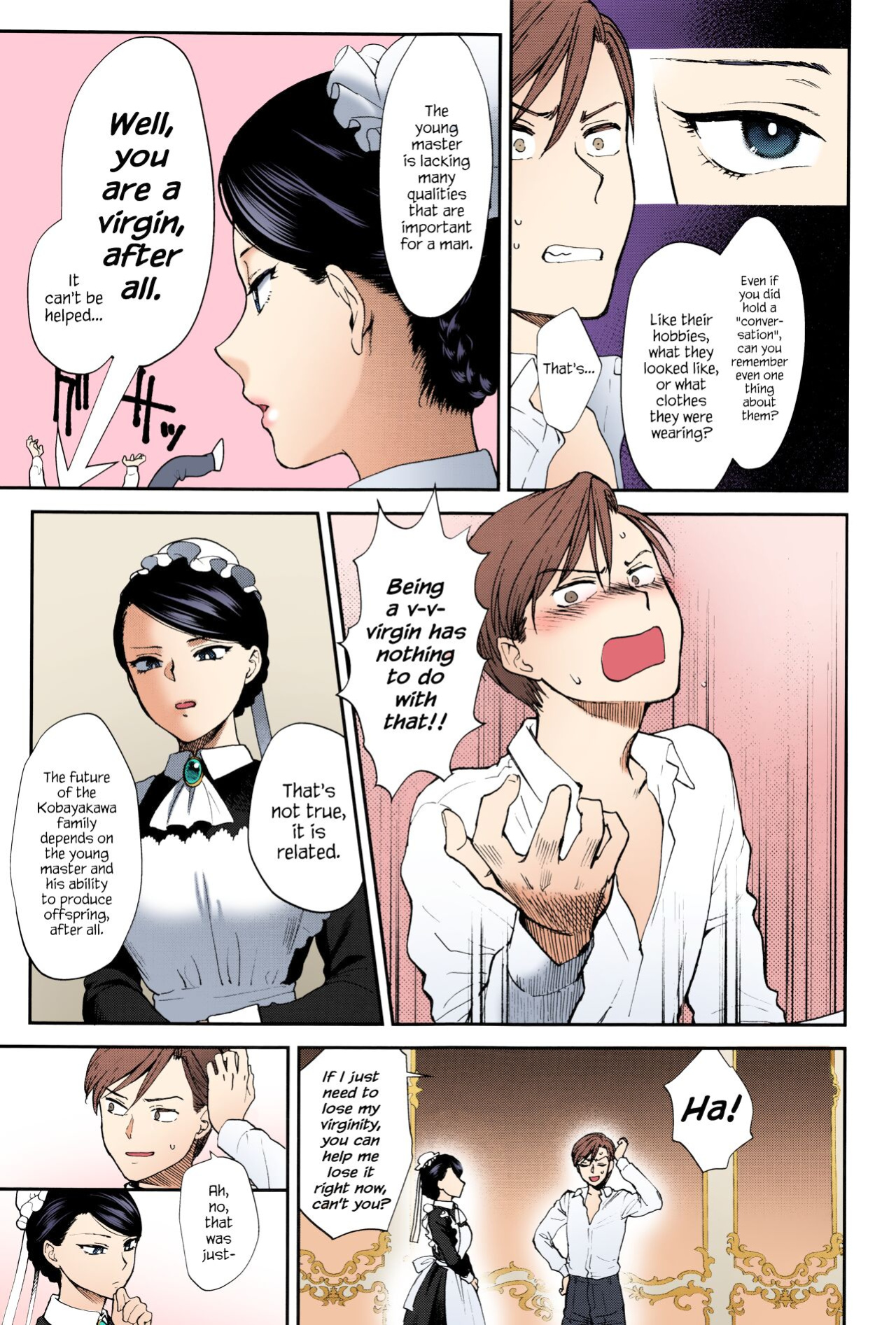 [Syoukaki] Kyoudou Well Maid - The Well “Maid” Instructor (Yawaraka na Taion) [Colorized] {Hennojin} [SPDSD]