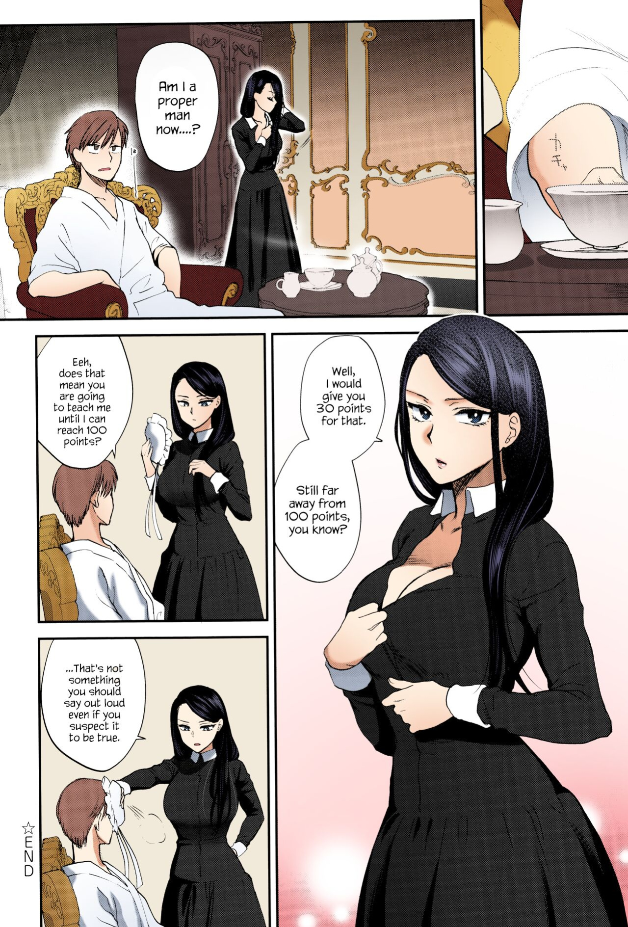 [Syoukaki] Kyoudou Well Maid - The Well “Maid” Instructor (Yawaraka na Taion) [Colorized] {Hennojin} [SPDSD]