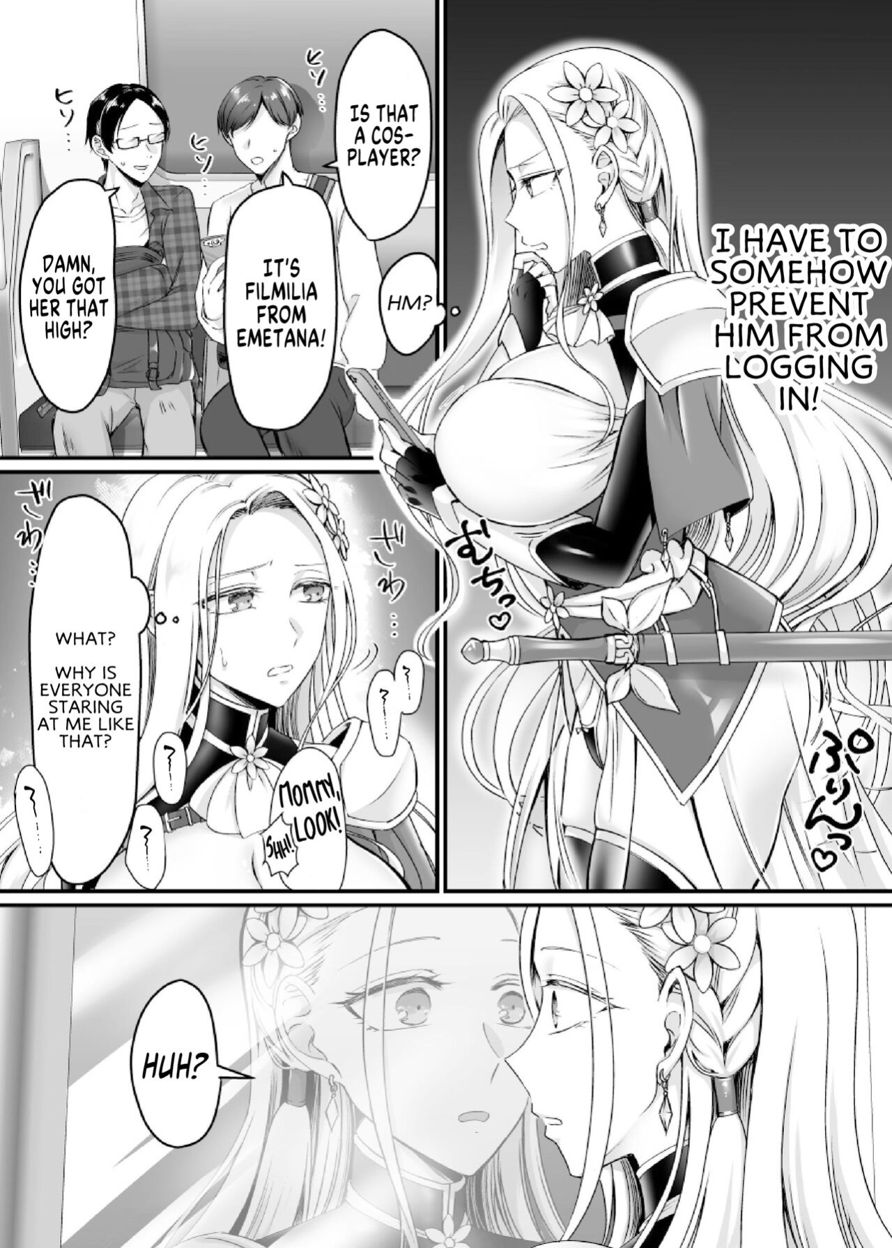 [Amuai Okashi Seisakusho (Moegi Oji-san, Namamugi)] Genjitsu Douki Gacha Nekura Otaku no Yome Chara ni Saserareta Ore | Reality-Synch Gacha How I got Turned Into The Waifu of a Gloomy Nerd [SachiKing]