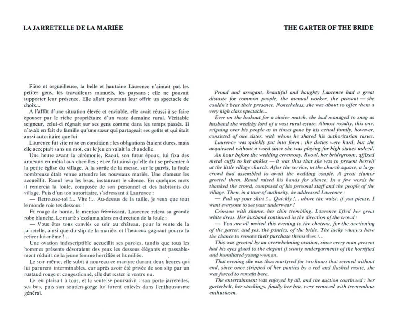 [Joseph Farrel] Humiliations [French]